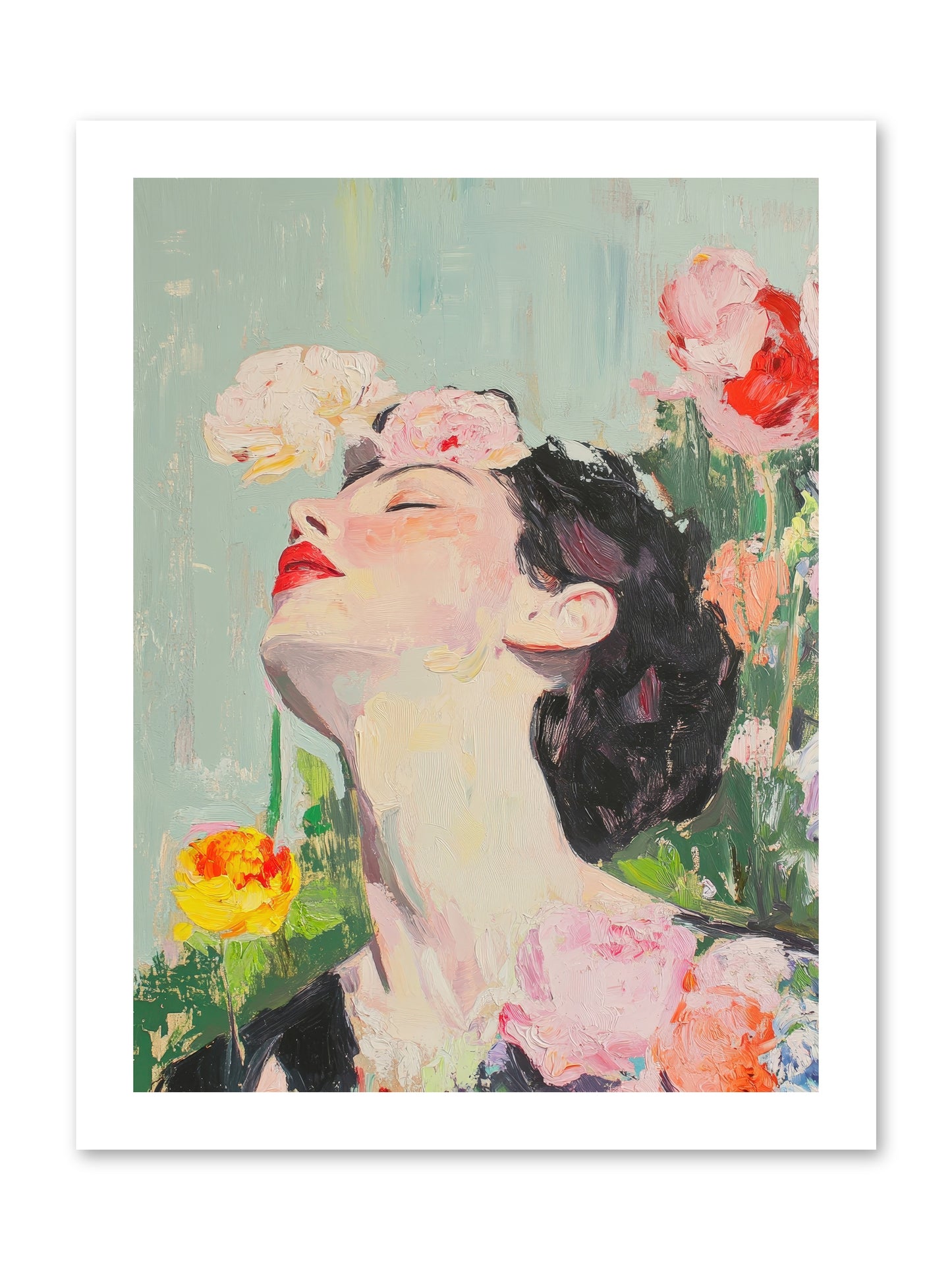 Magnolia Hawthorne-REZ -- Loose Canvas Print 12x16
