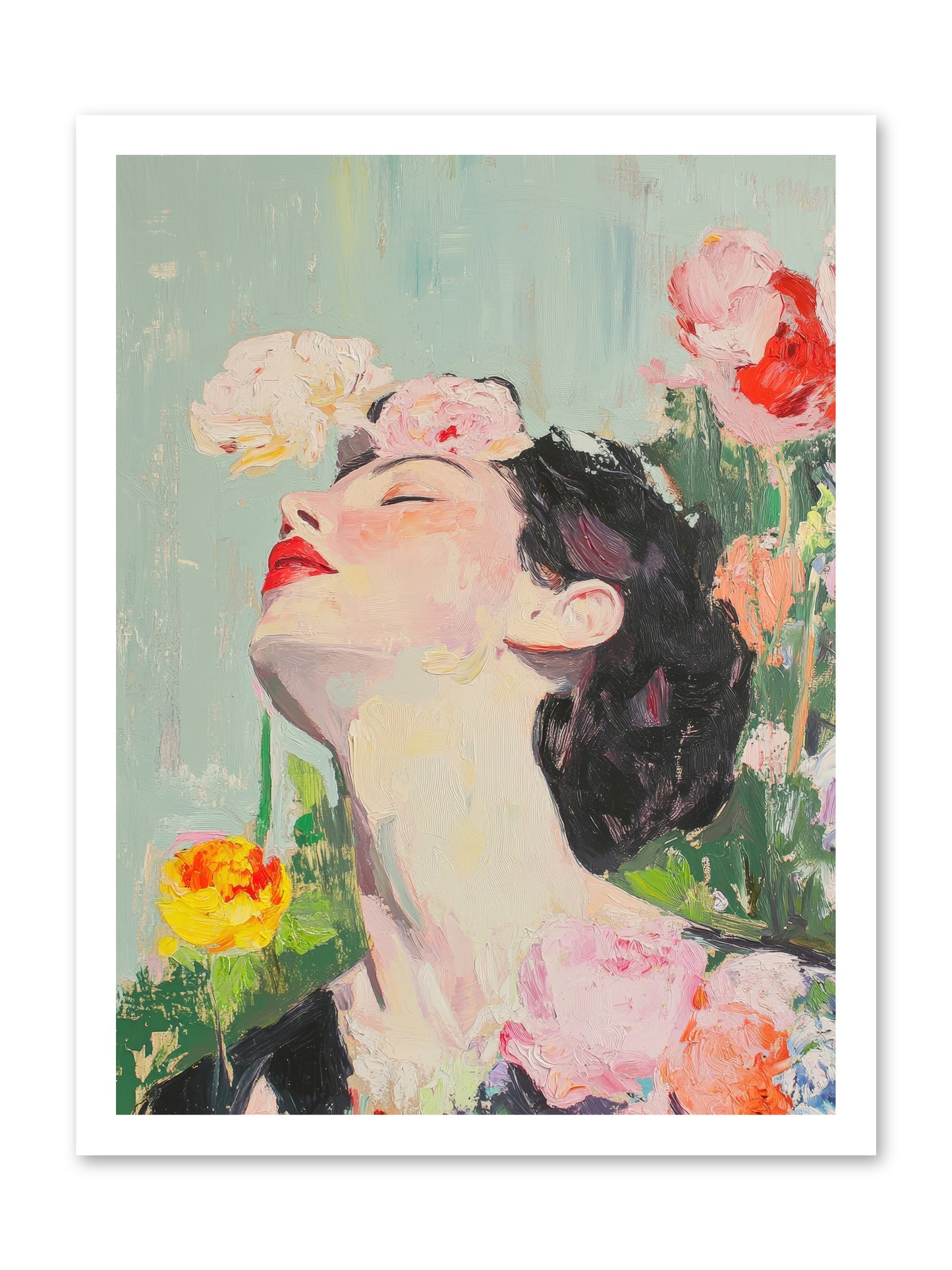 Magnolia Hawthorne-REZ -- Loose Canvas Print 18x24