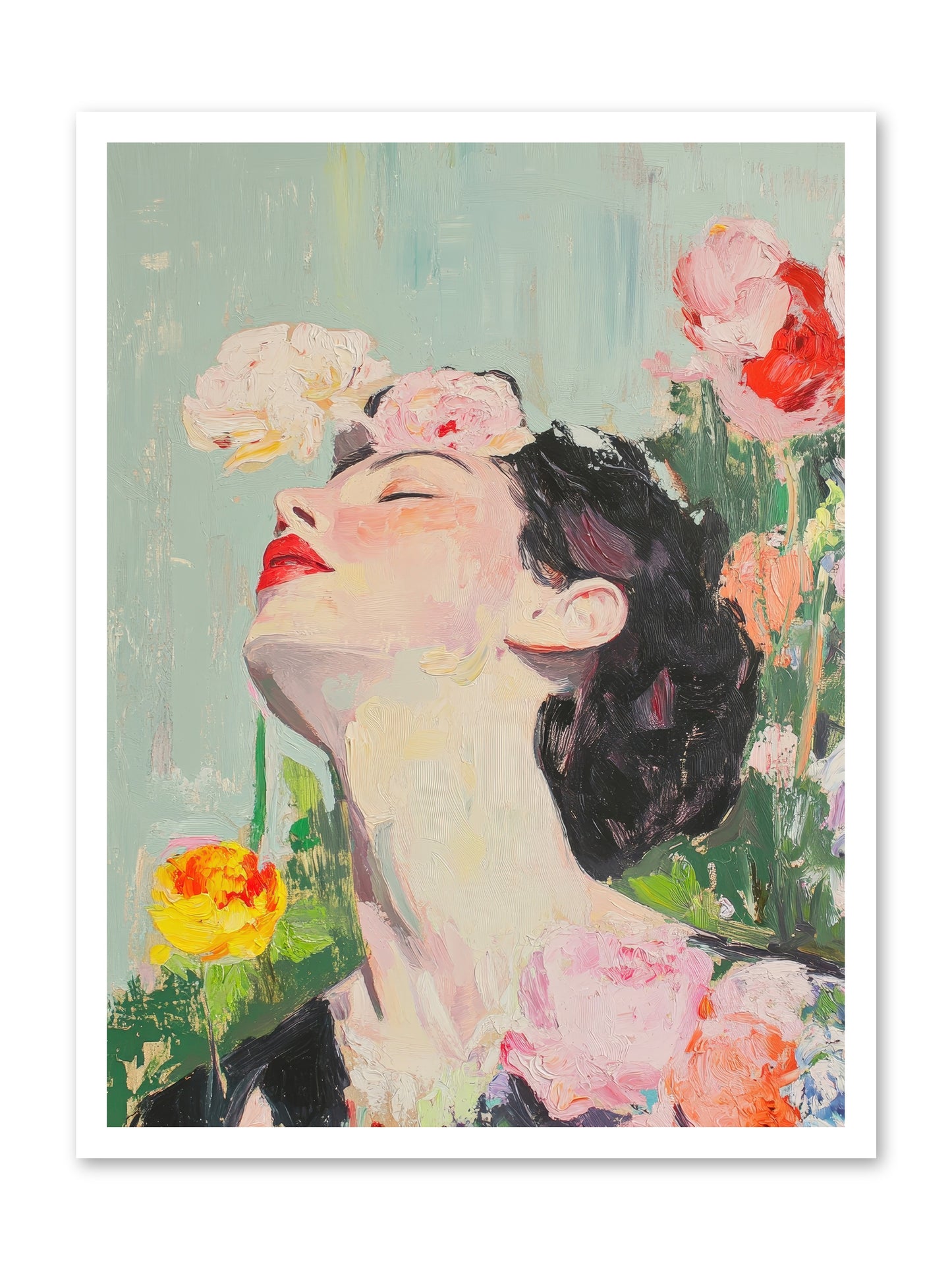 Magnolia Hawthorne-REZ -- Paper Print 24x32