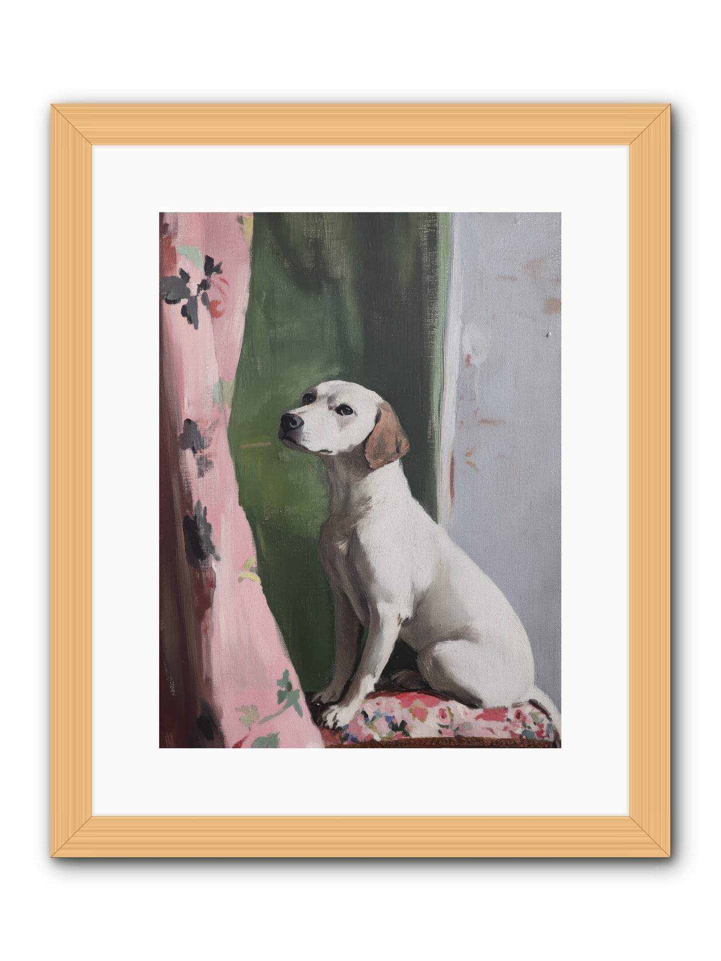 Magnolia Jane -- Framed Print - Natural 12x16