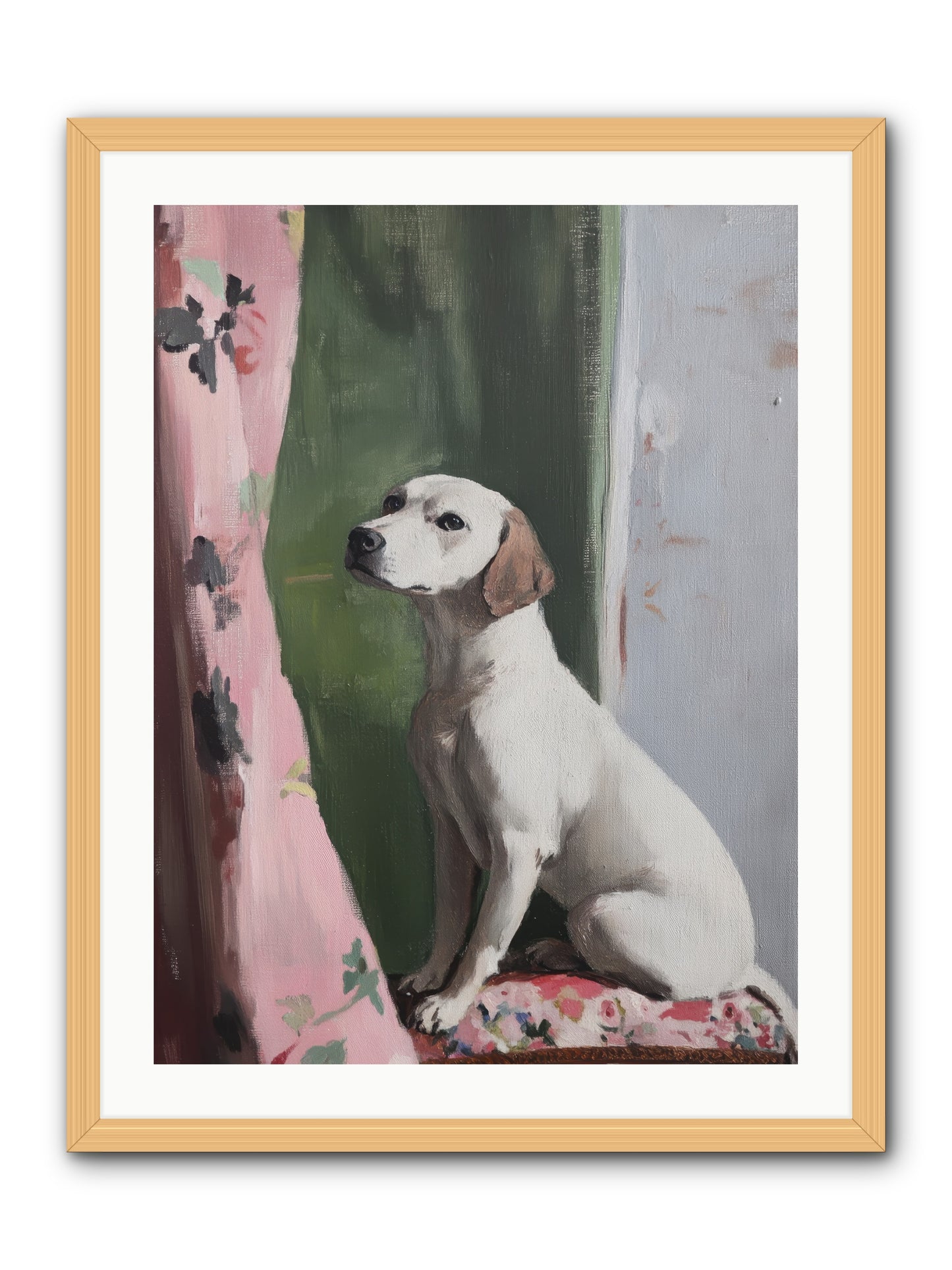 Magnolia Jane -- Framed Print - Natural 24x32