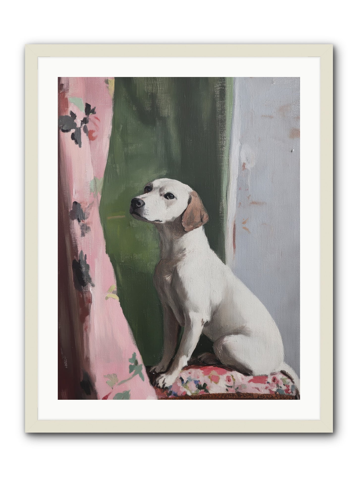 Magnolia Jane -- Framed Print - White 24x32