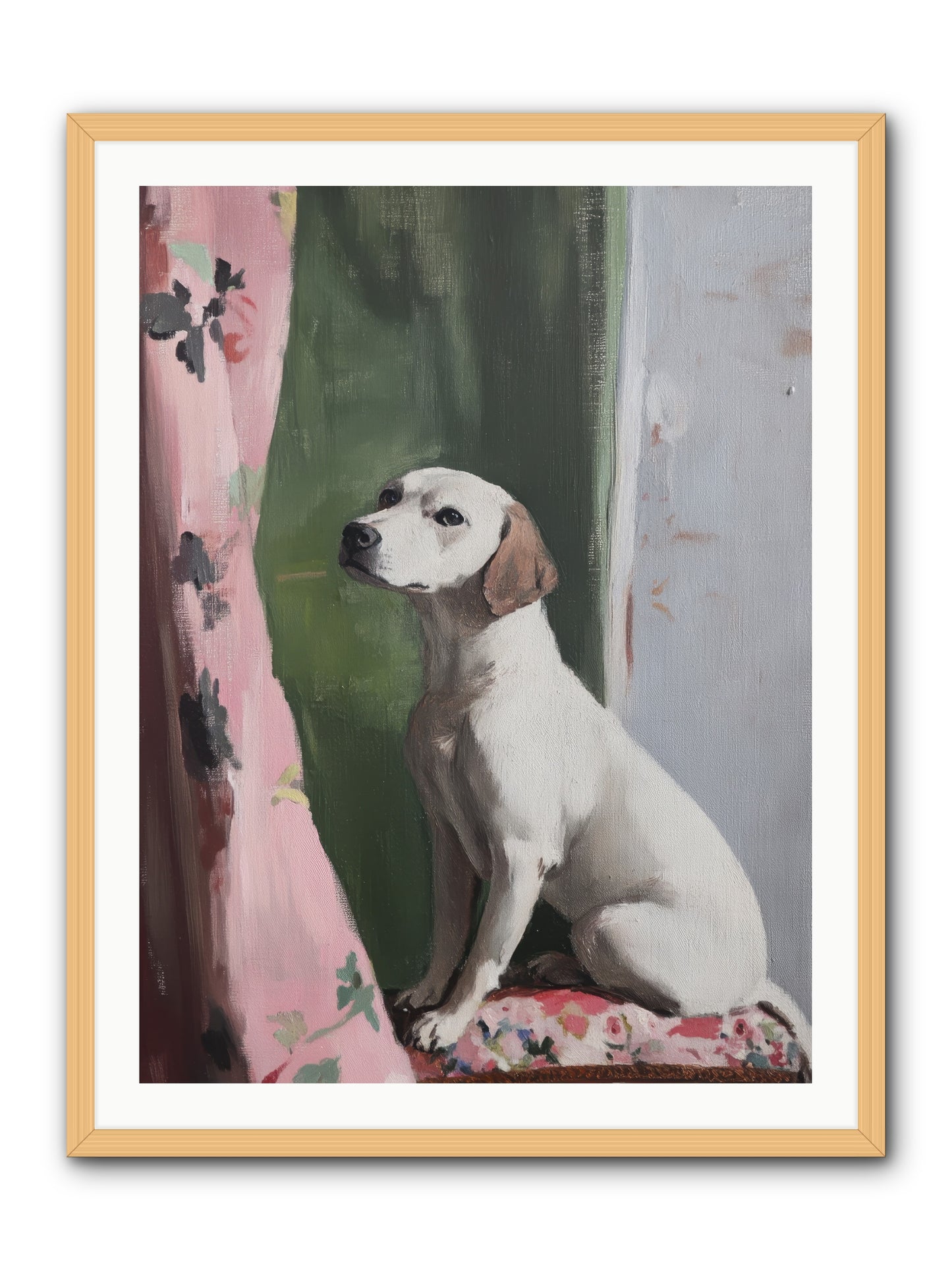 Magnolia Jane -- Framed Print - Natural 30x40