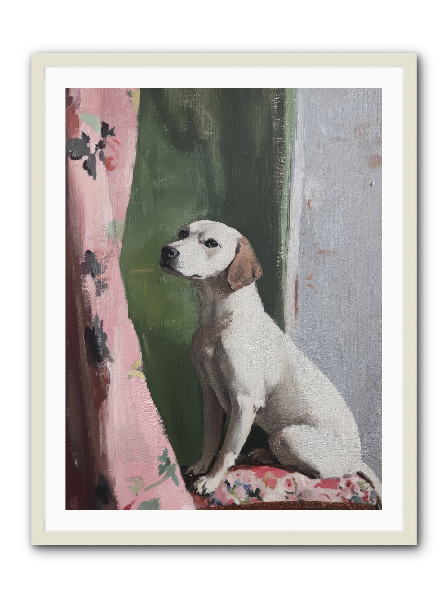 Magnolia Jane -- Framed Print - White 30x40
