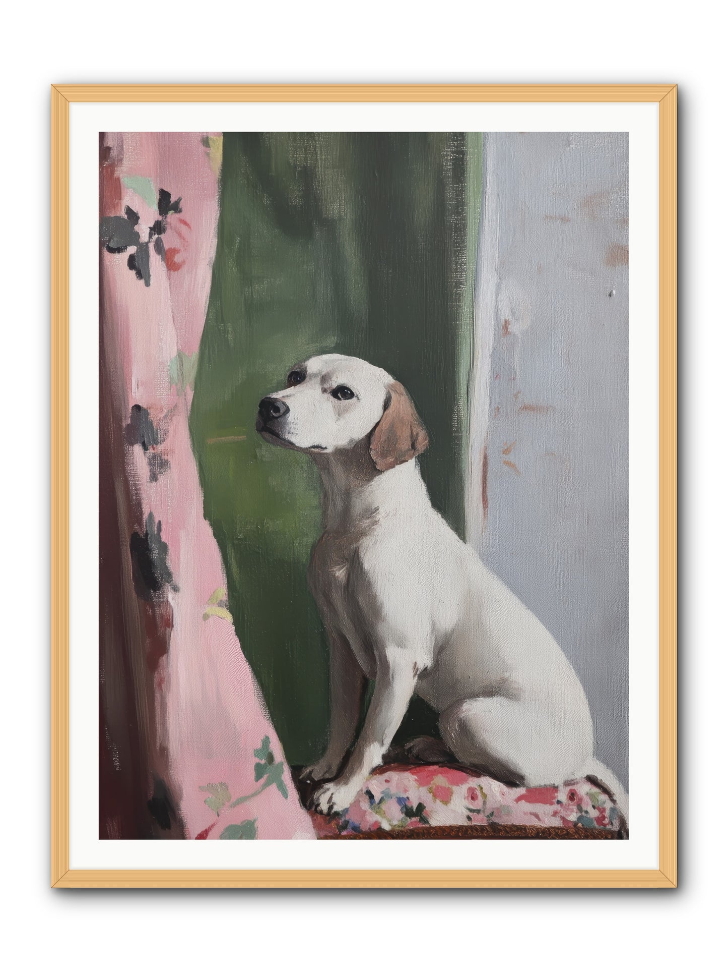 Magnolia Jane -- Framed Print - Natural 36x48