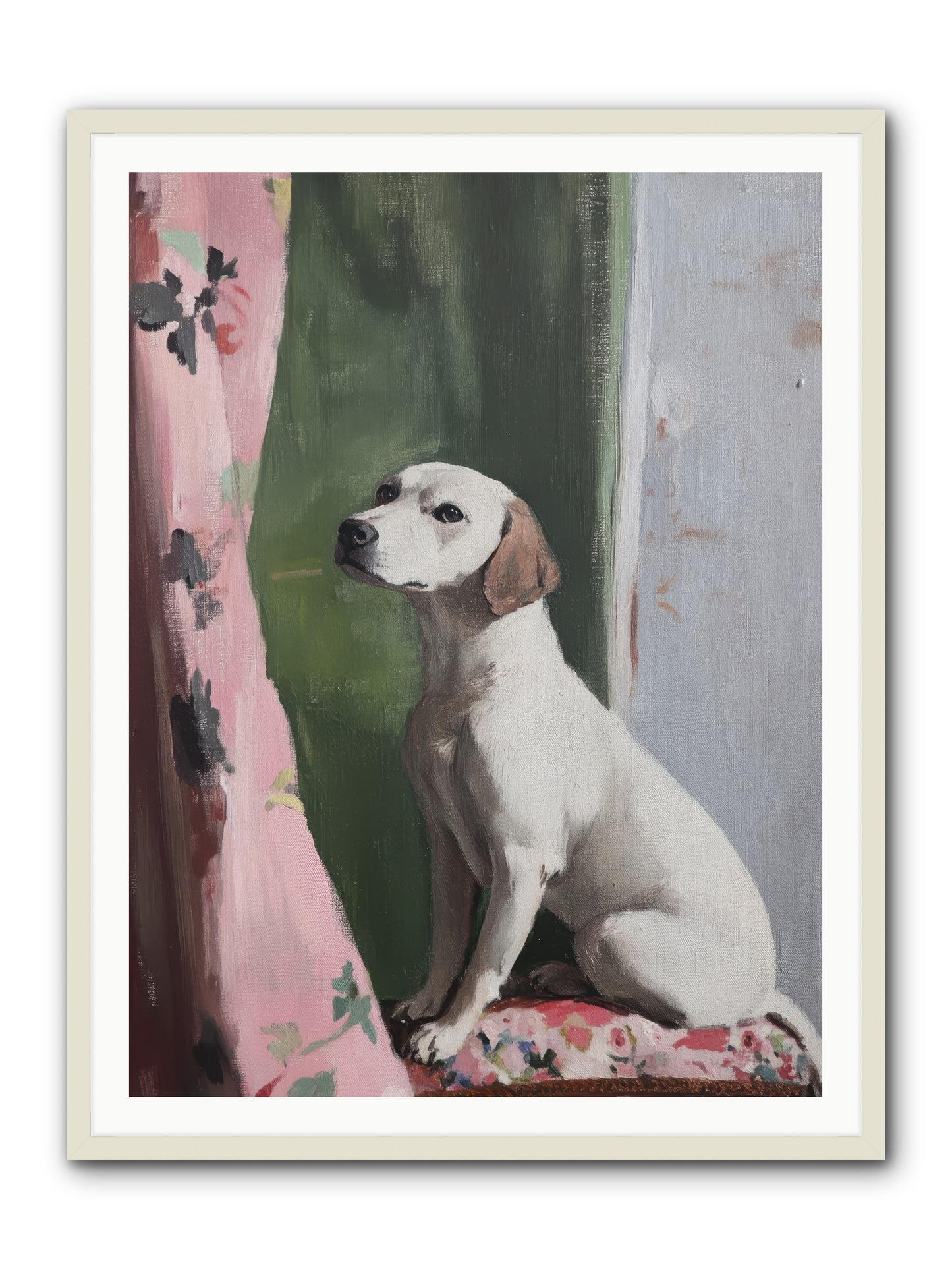 Magnolia Jane -- Framed Print - White 36x48