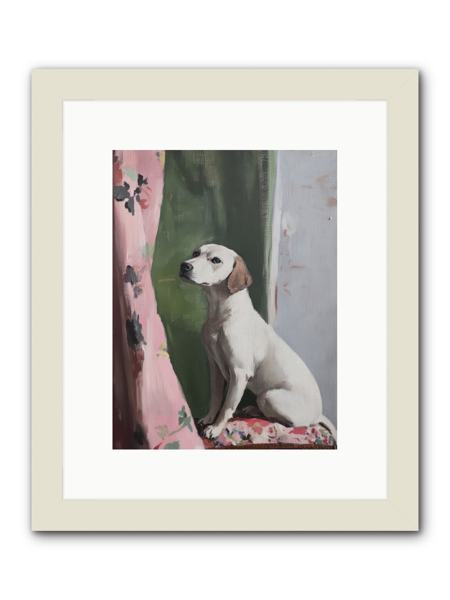 Magnolia Jane -- Framed Print - White 9x12