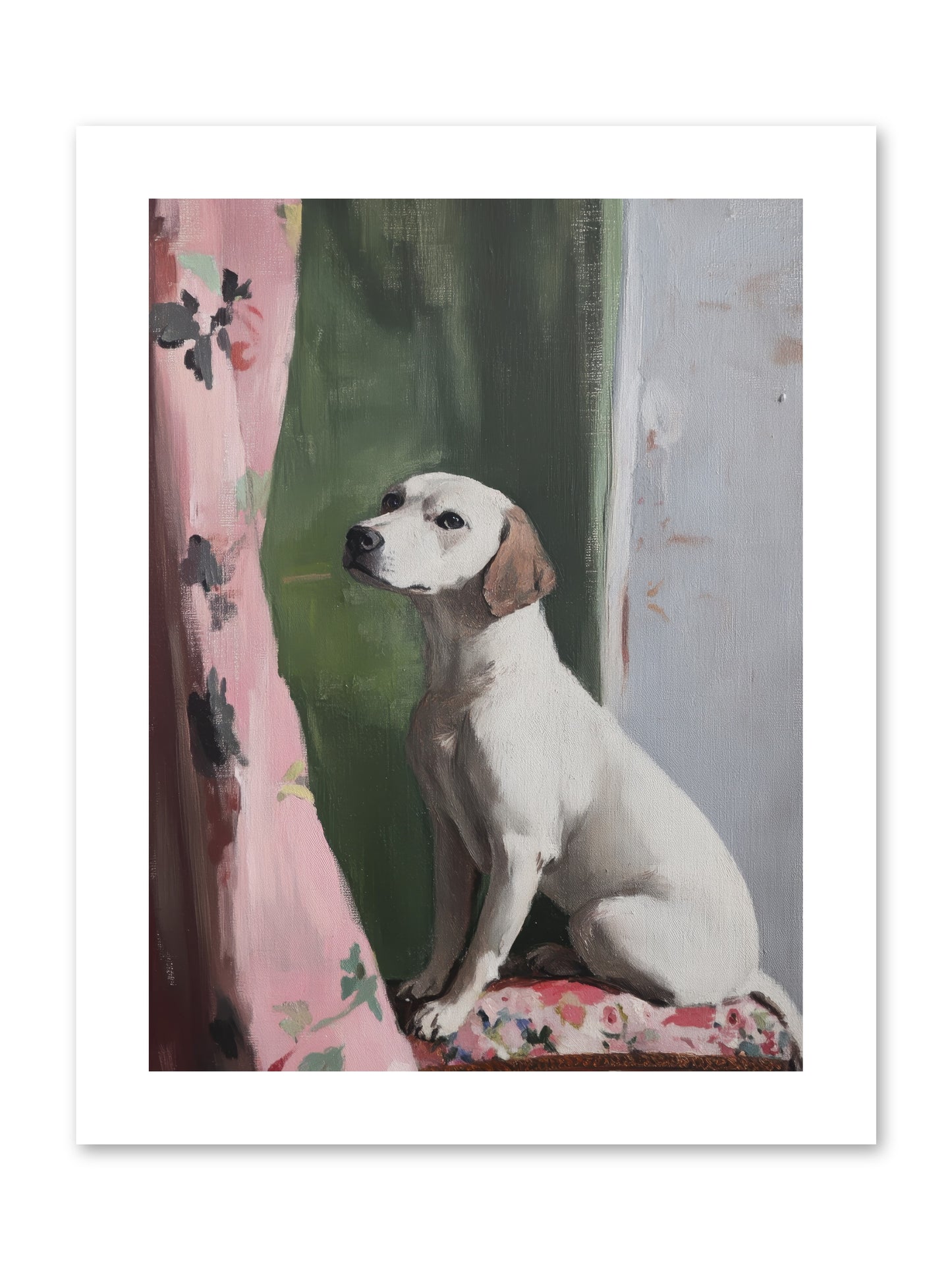 Magnolia Jane -- Loose Canvas Print 9x12