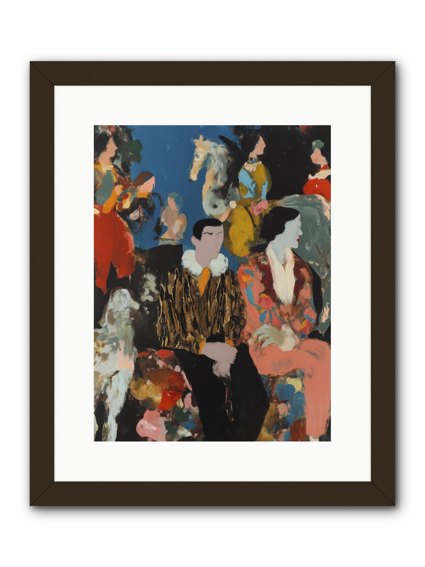 Main Character Energy -- Framed Print - Black 12x16