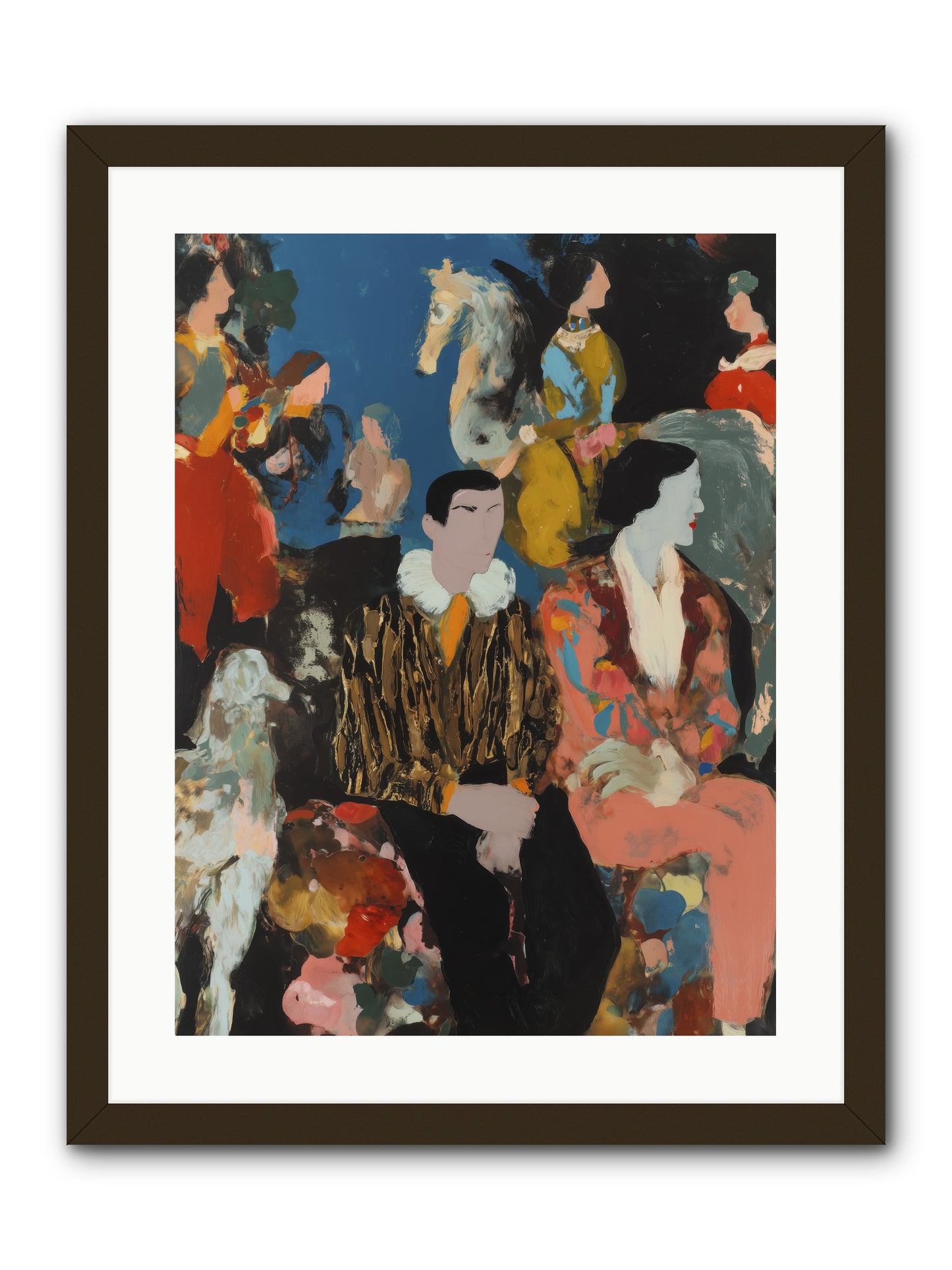 Main Character Energy -- Framed Print - Black 18x24