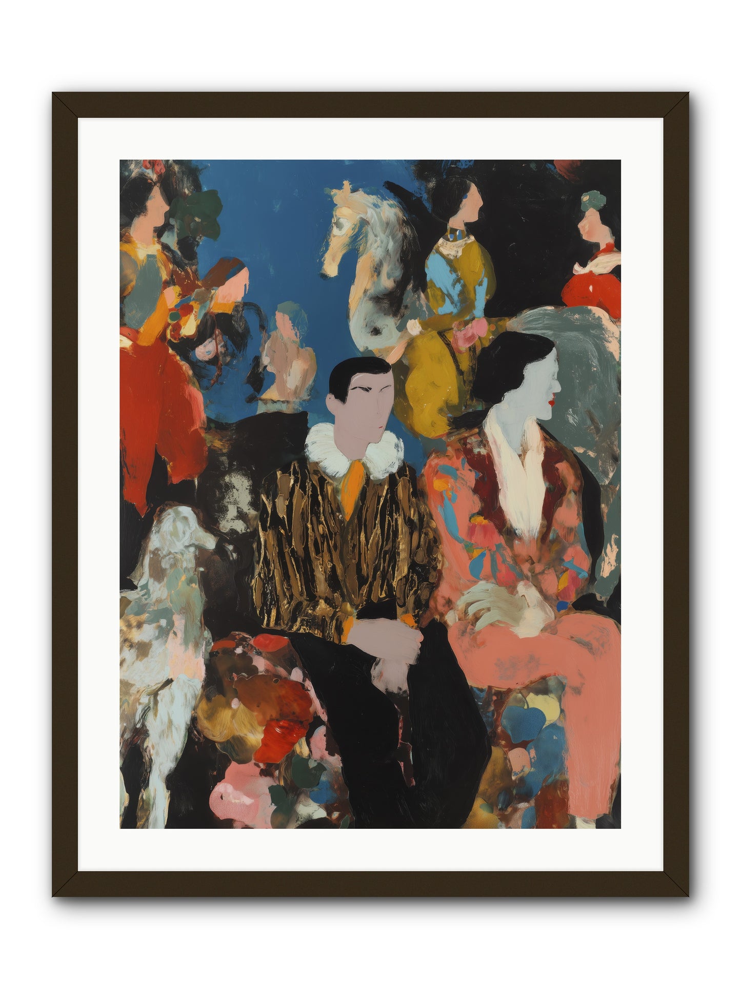 Main Character Energy -- Framed Print - Black 24x32