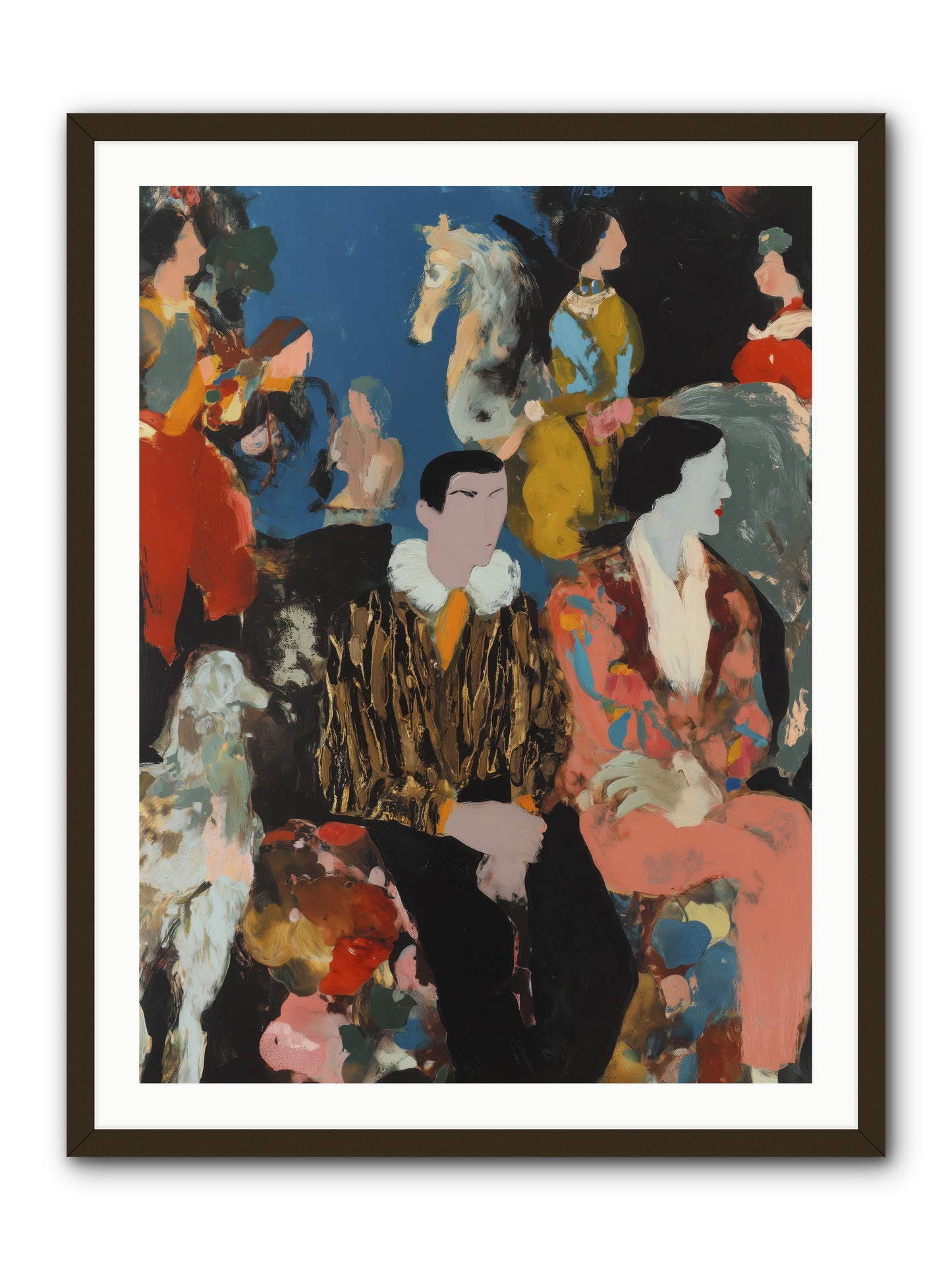 Main Character Energy -- Framed Print - Black 30x40