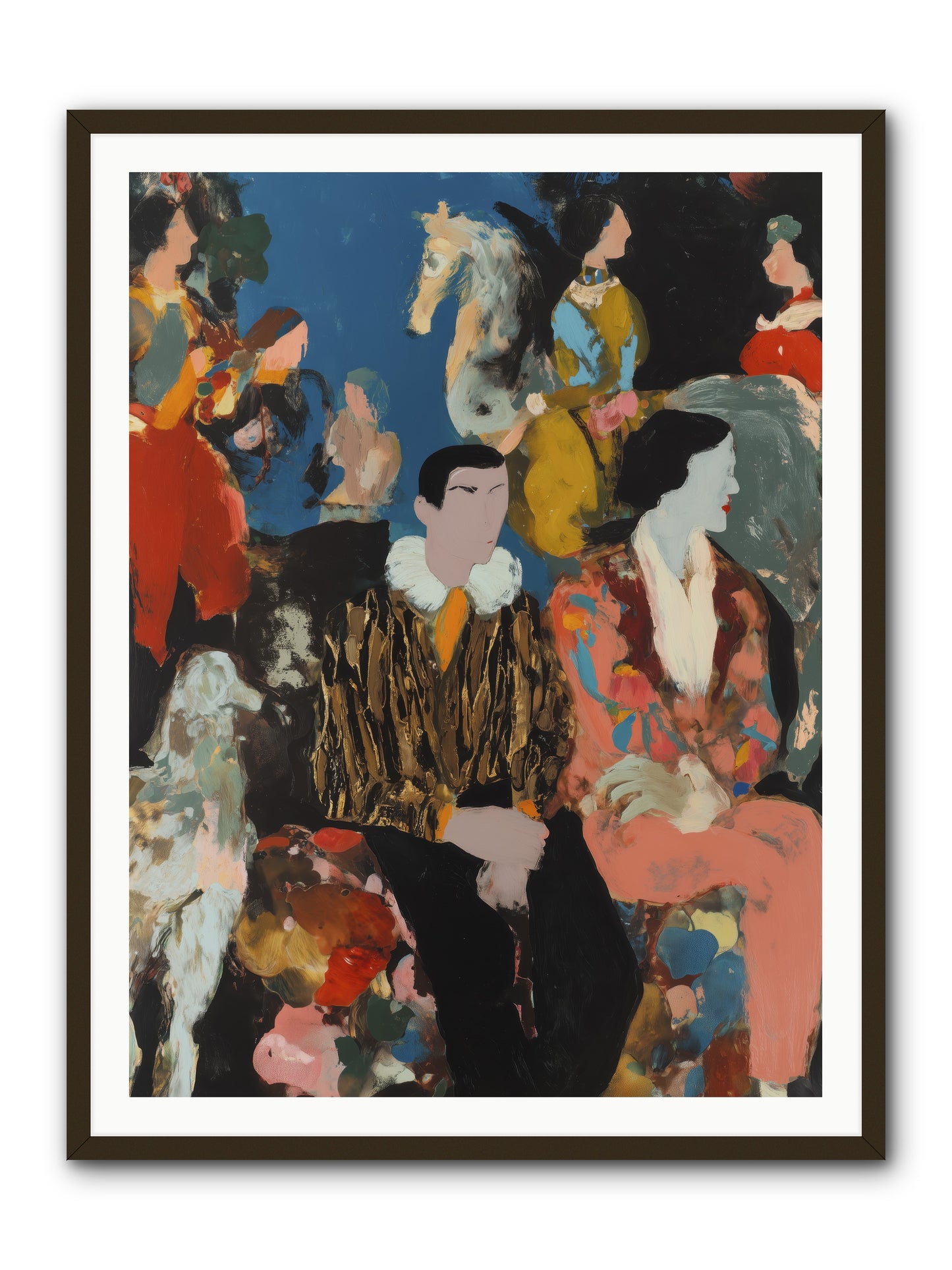 Main Character Energy -- Framed Print - Black 36x48