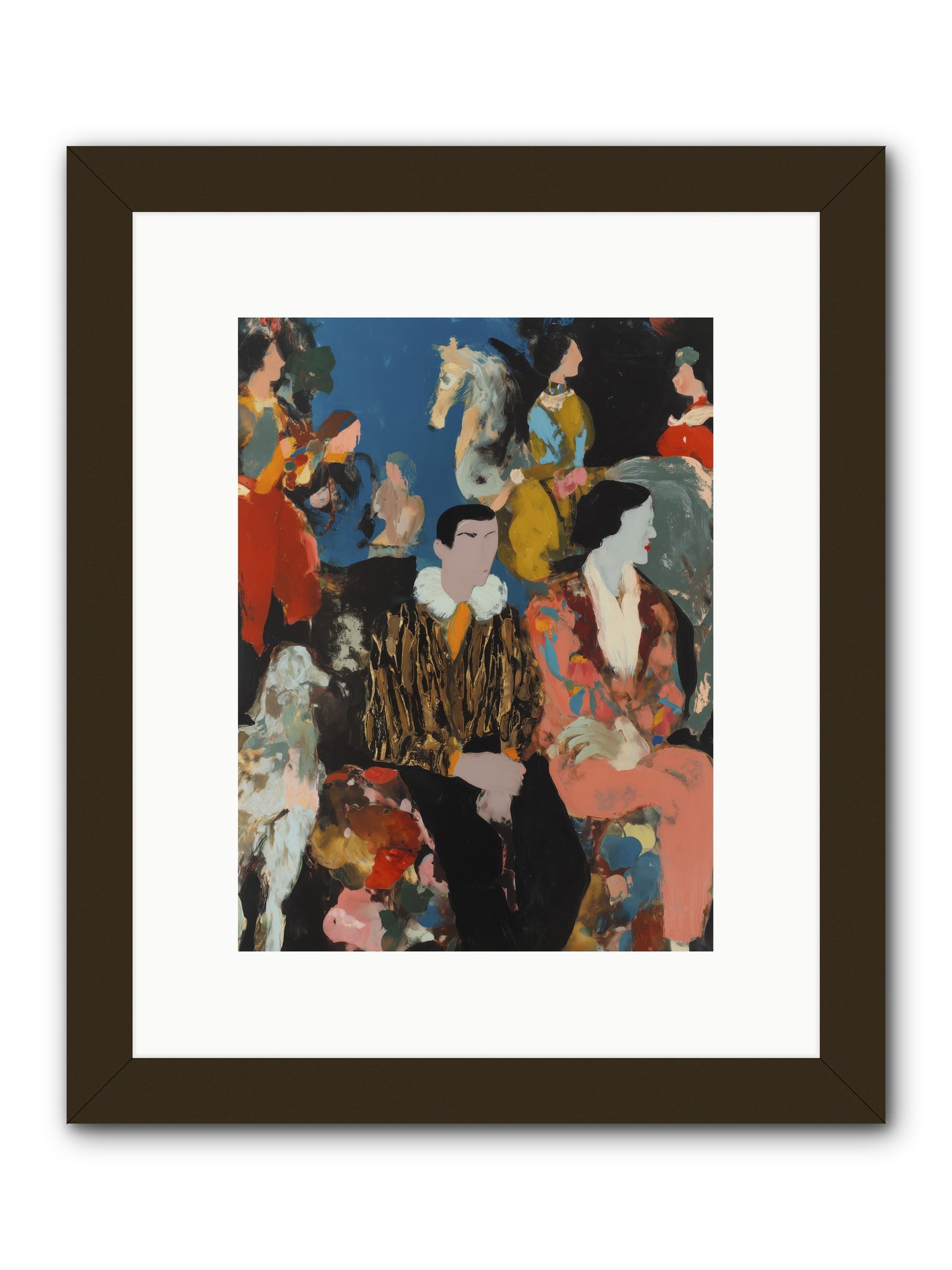 Main Character Energy -- Framed Print - Black 9x12