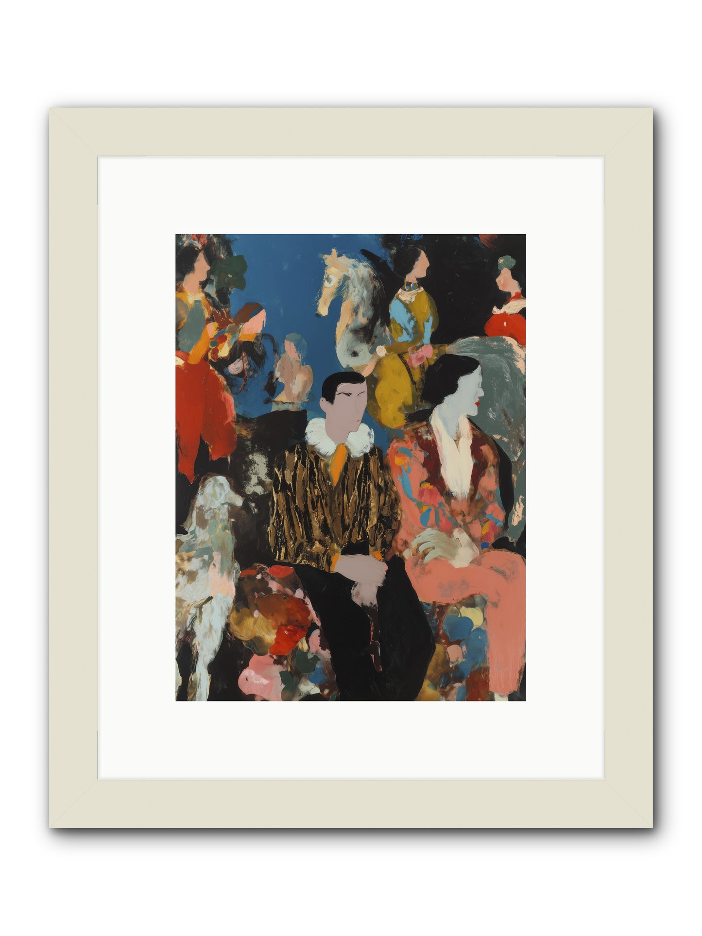 Main Character Energy -- Framed Print - White 9x12
