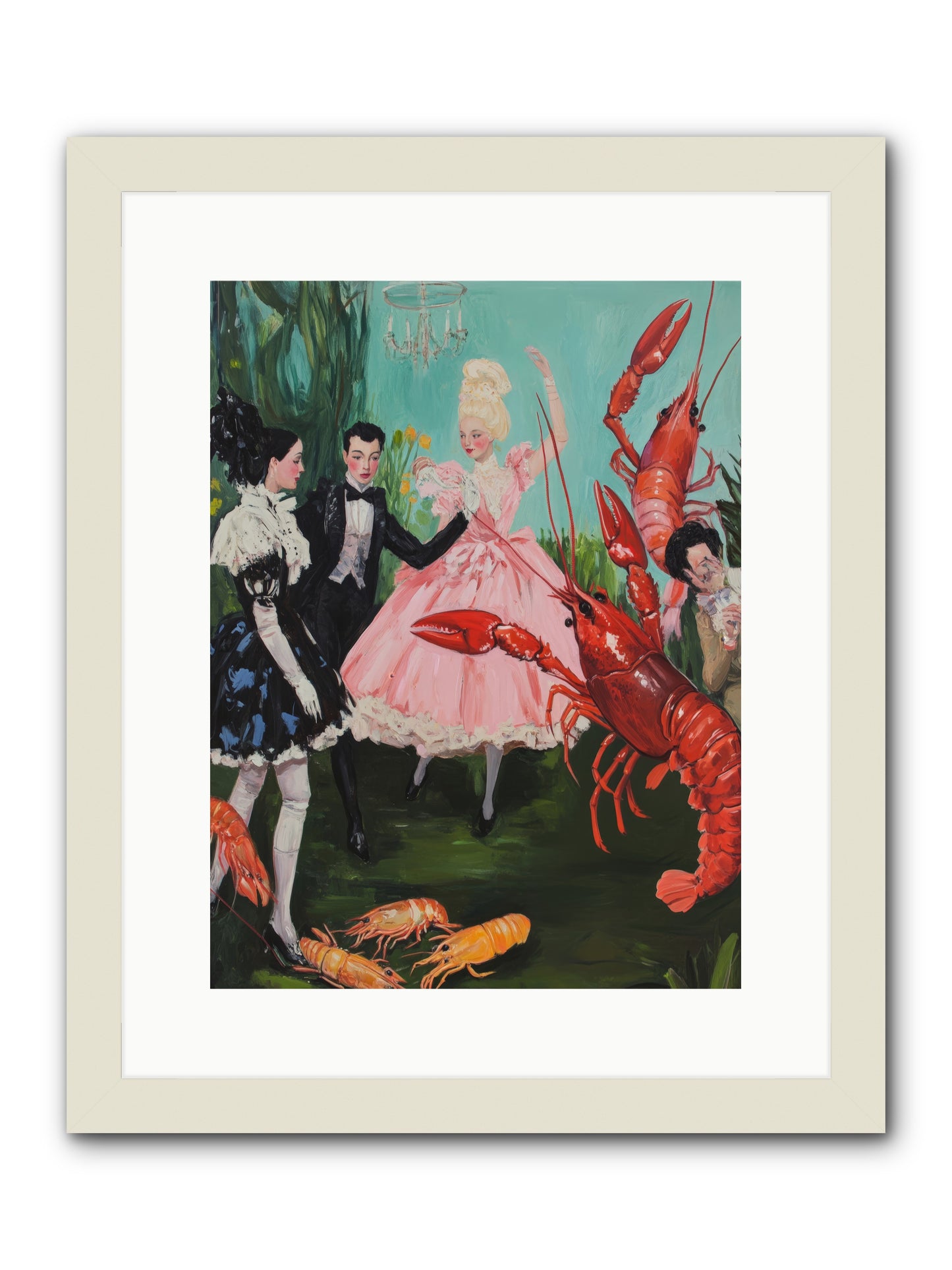 Maine's Royal summerRez2 -- Framed Print - White 12x16