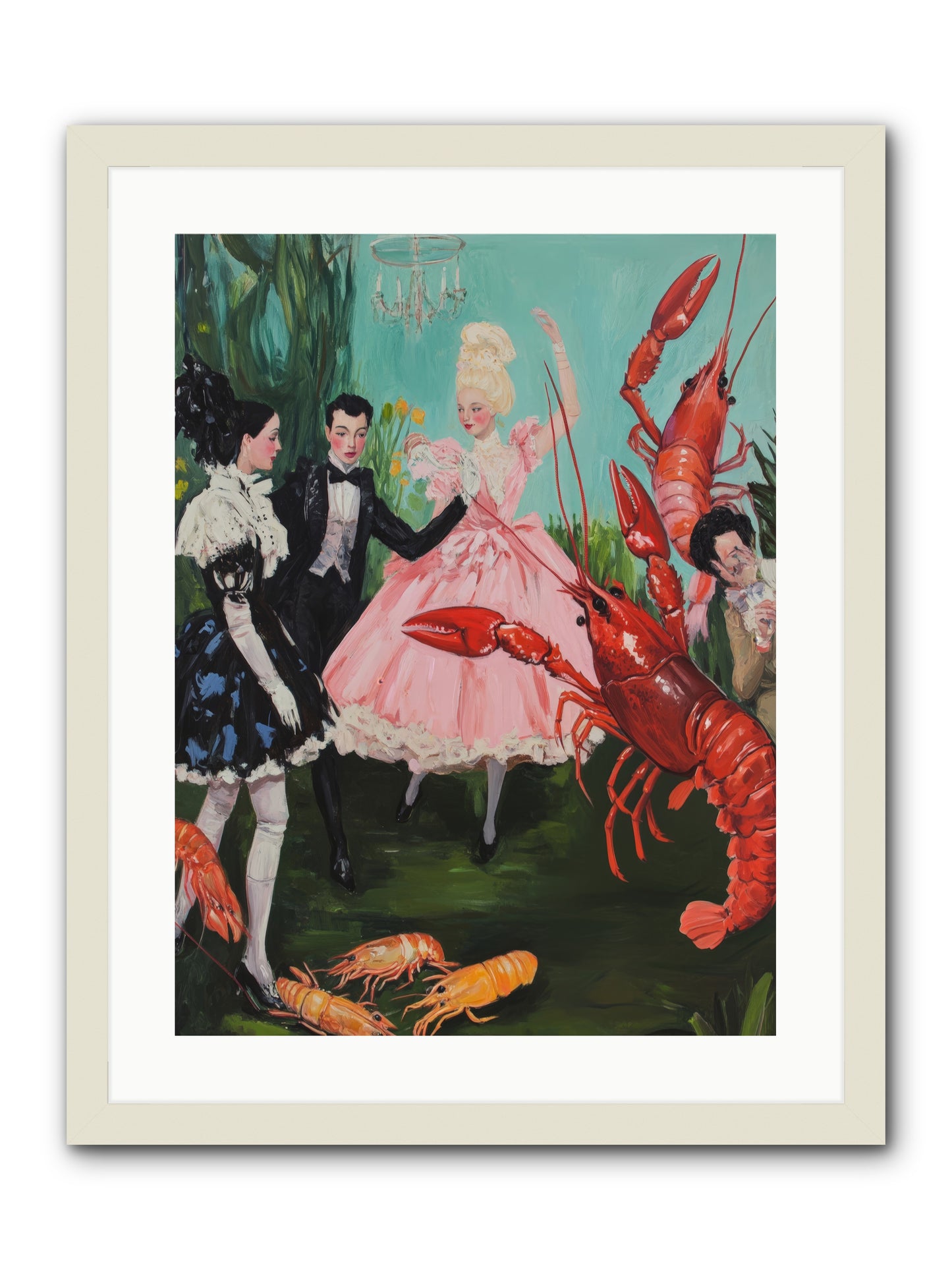 Maine's Royal summerRez2 -- Framed Print - White 18x24