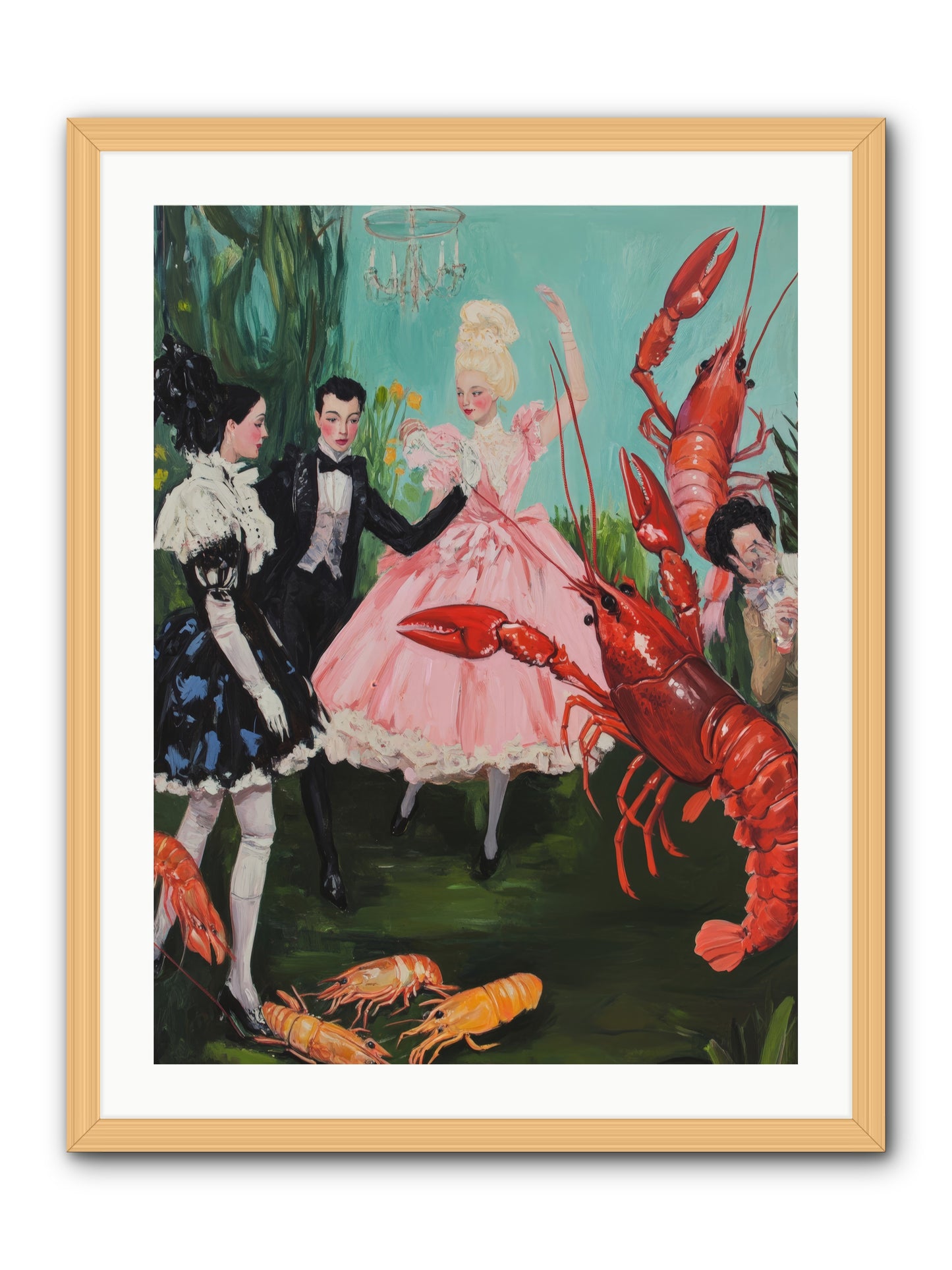 Maine's Royal summerRez2 -- Framed Print - Natural 24x32