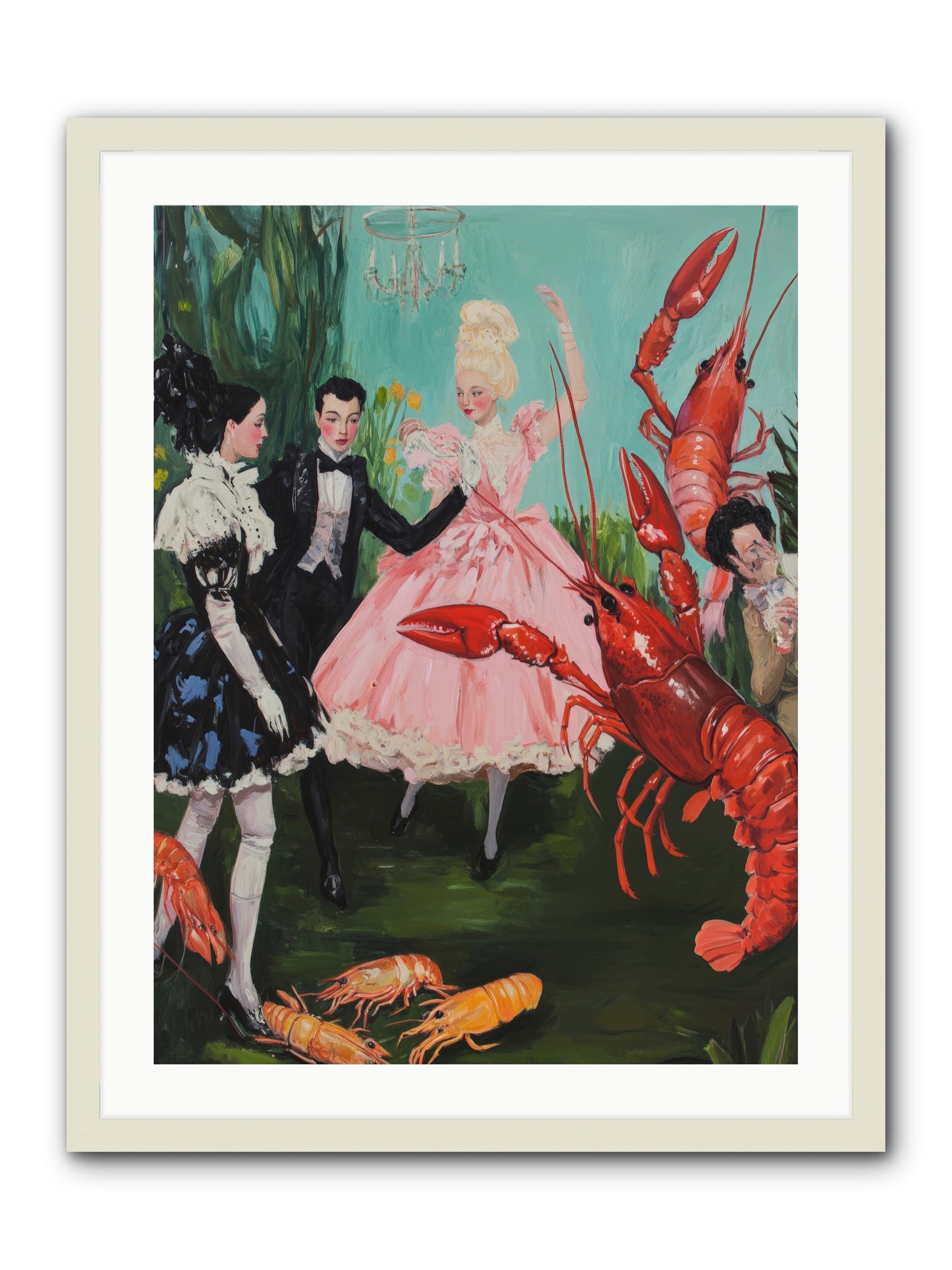 Maine's Royal summerRez2 -- Framed Print - White 24x32