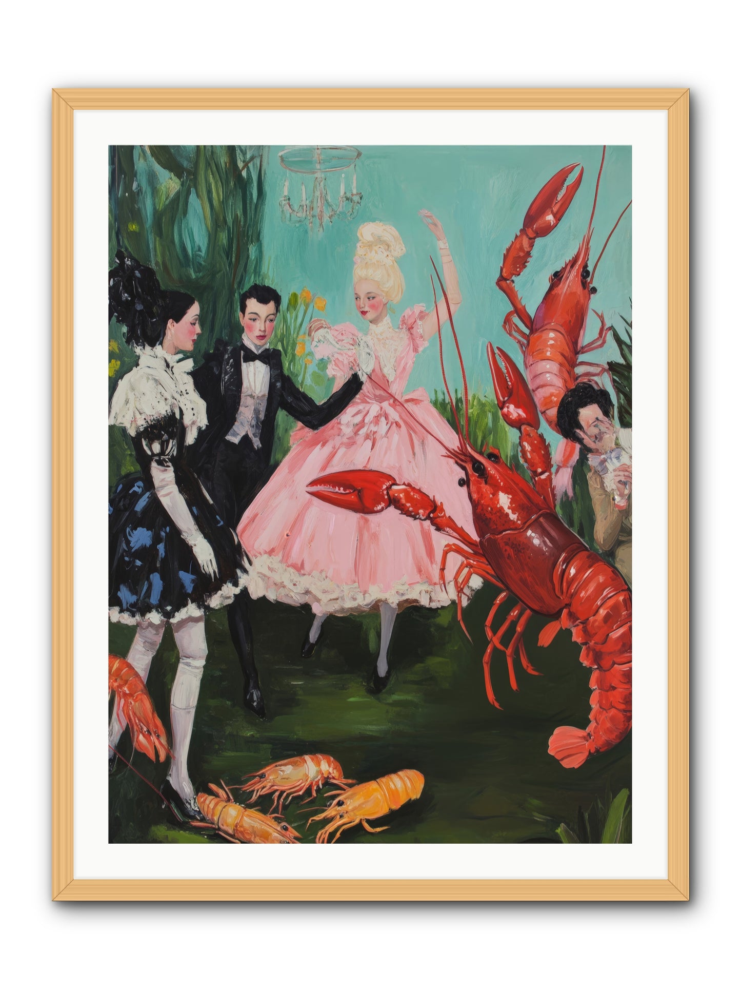 Maine's Royal summerRez2 -- Framed Print - Natural 30x40
