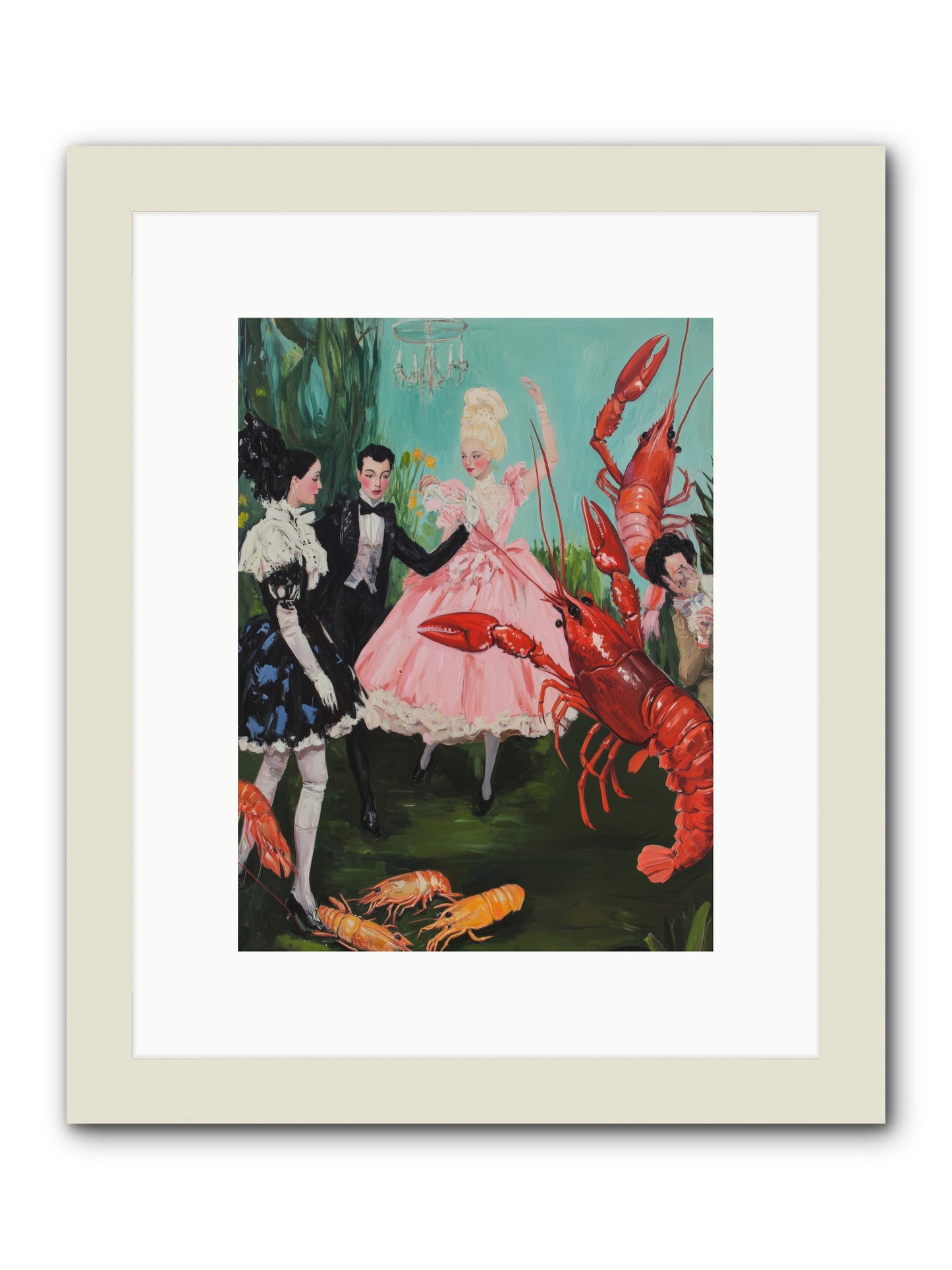 Maine's Royal summerRez2 -- Framed Print - White 9x12
