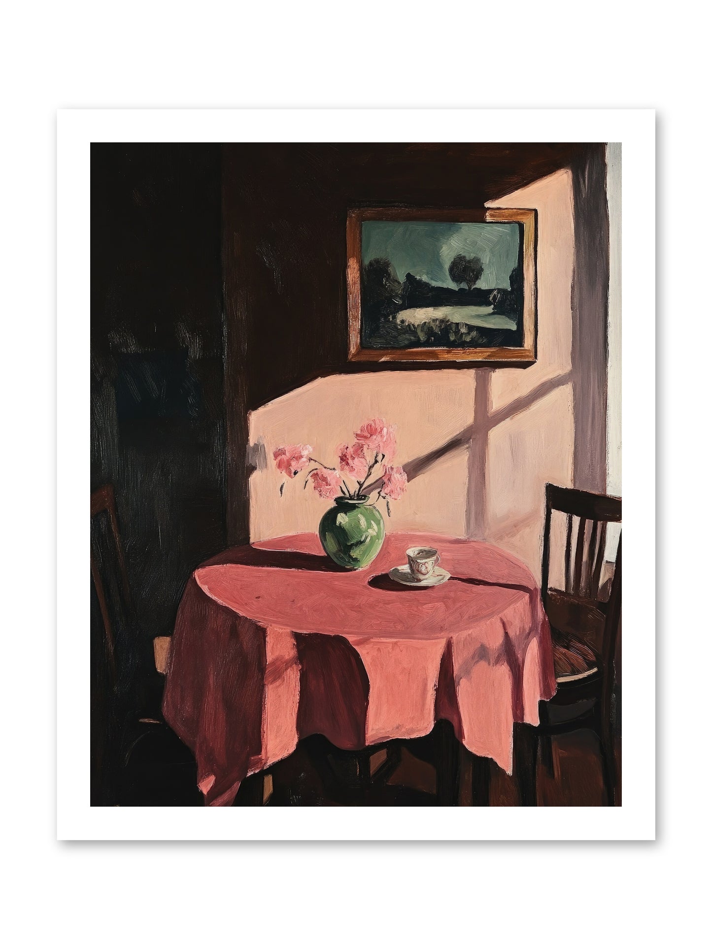 Maison Rouge -- Paper Print 16x20