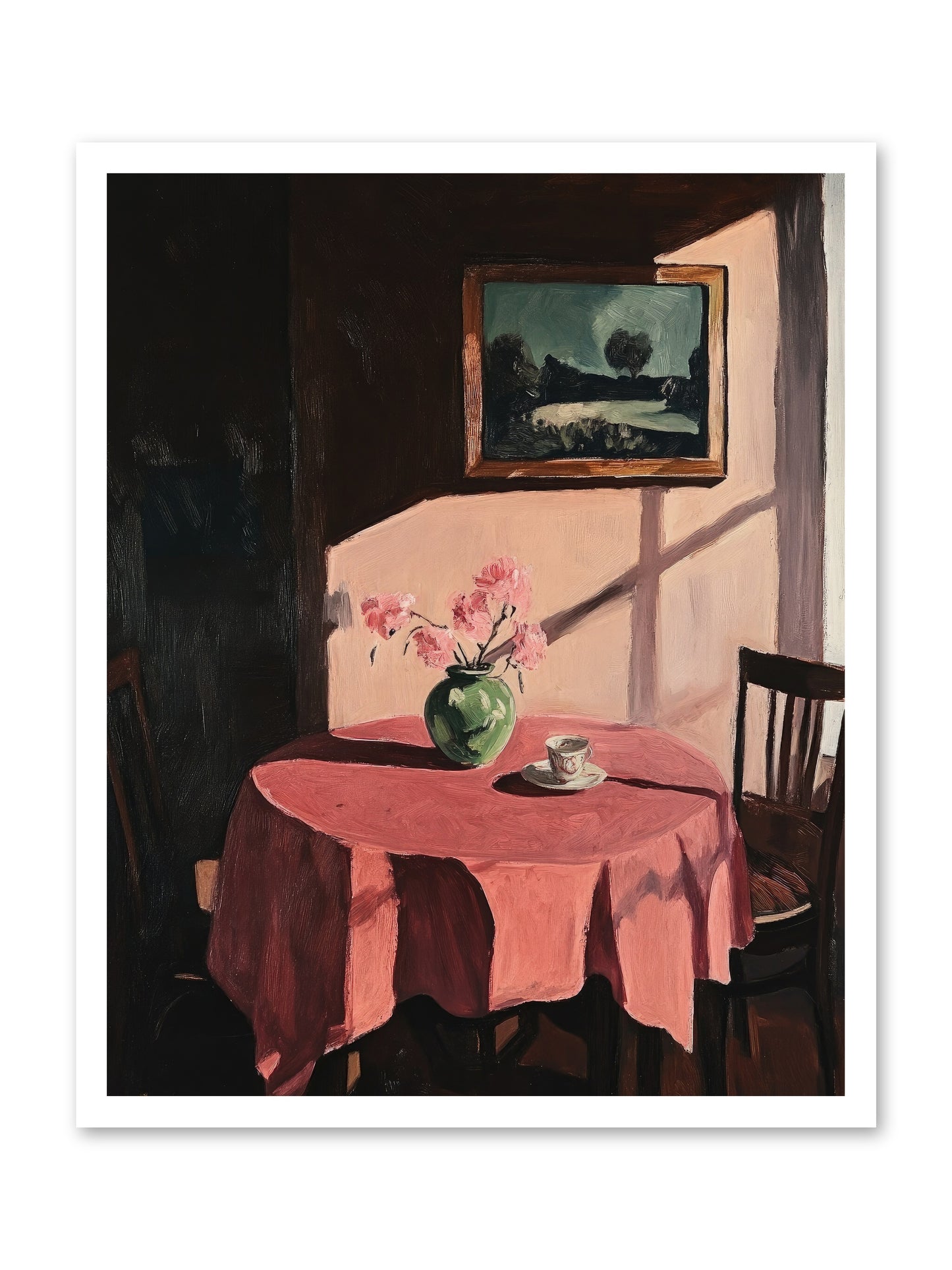 Maison Rouge -- Loose Canvas Print 24x30