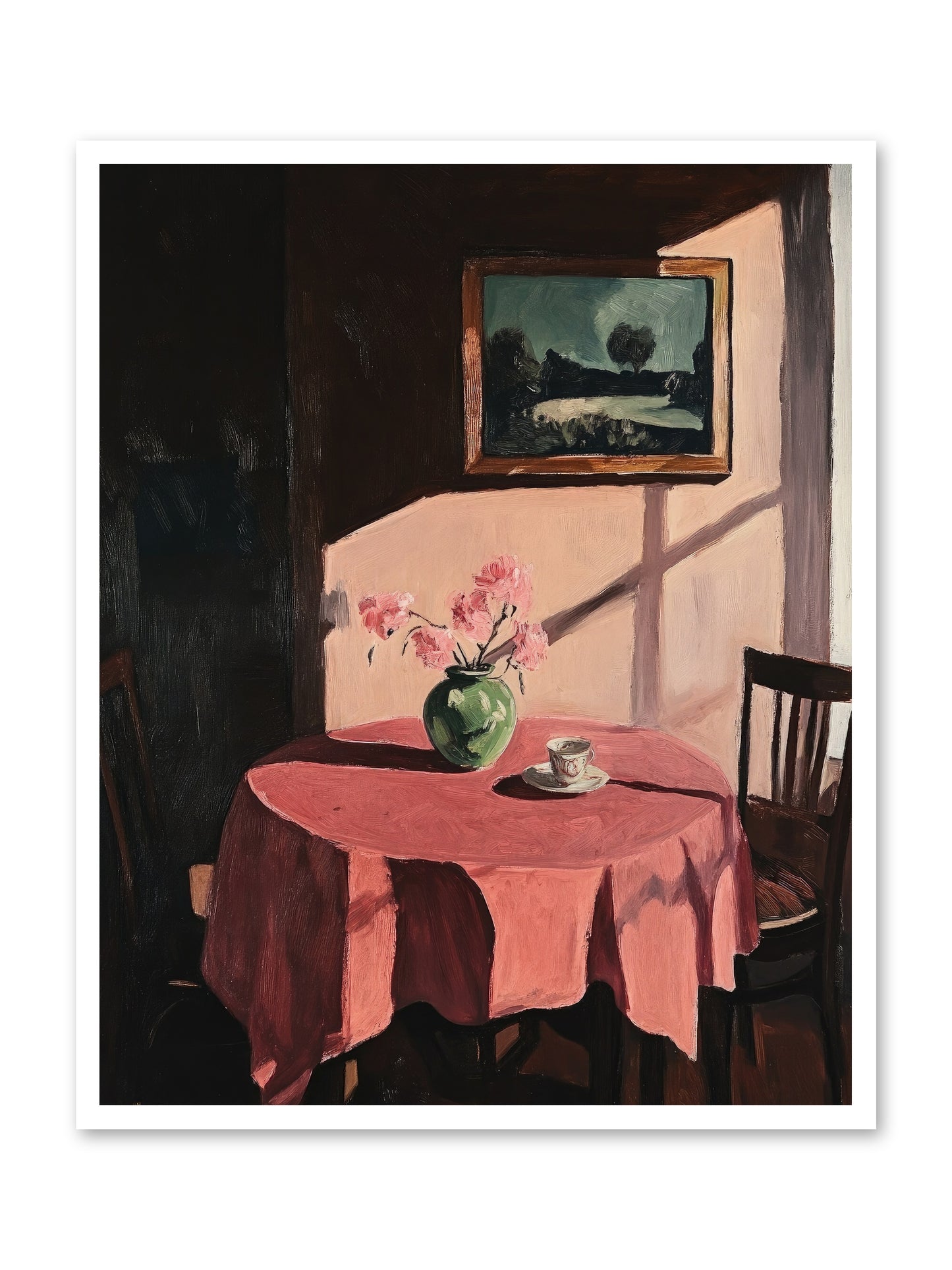 Maison Rouge -- Paper Print 32x40