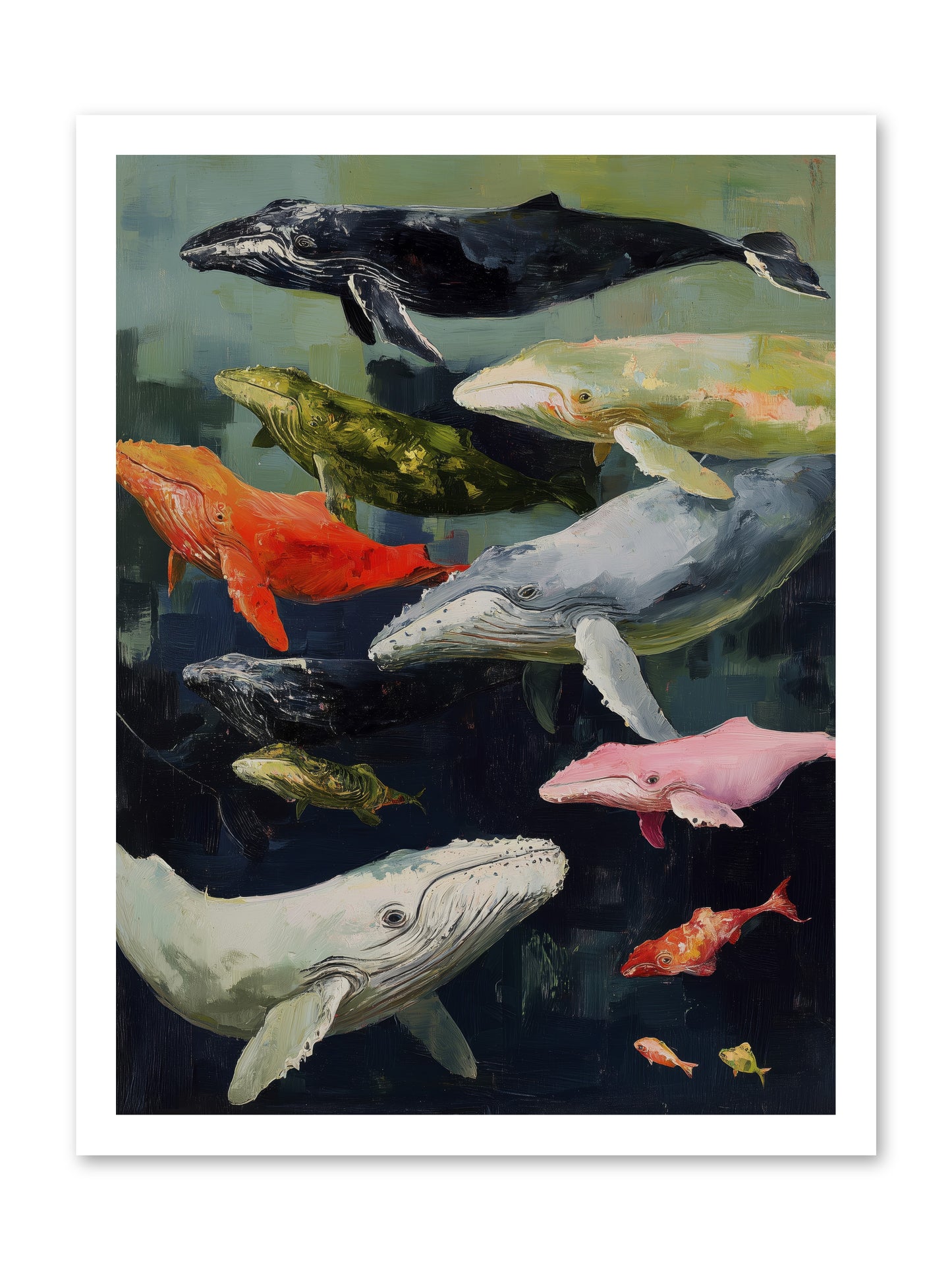 Majestic Spirits -- Loose Canvas Print 18x24