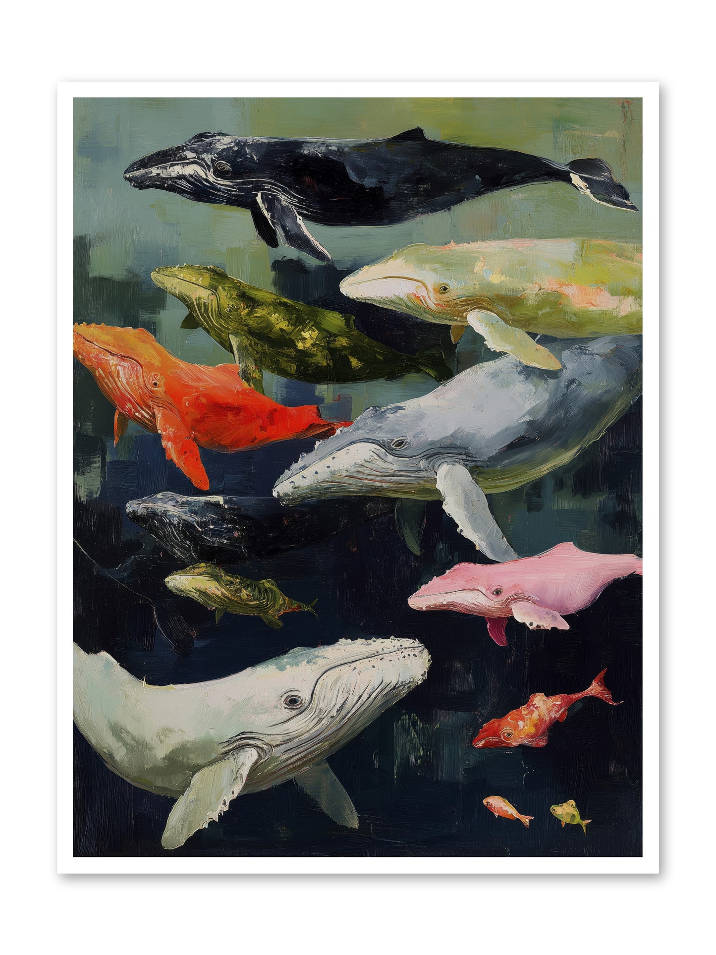 Majestic Spirits -- Loose Canvas Print 36x48