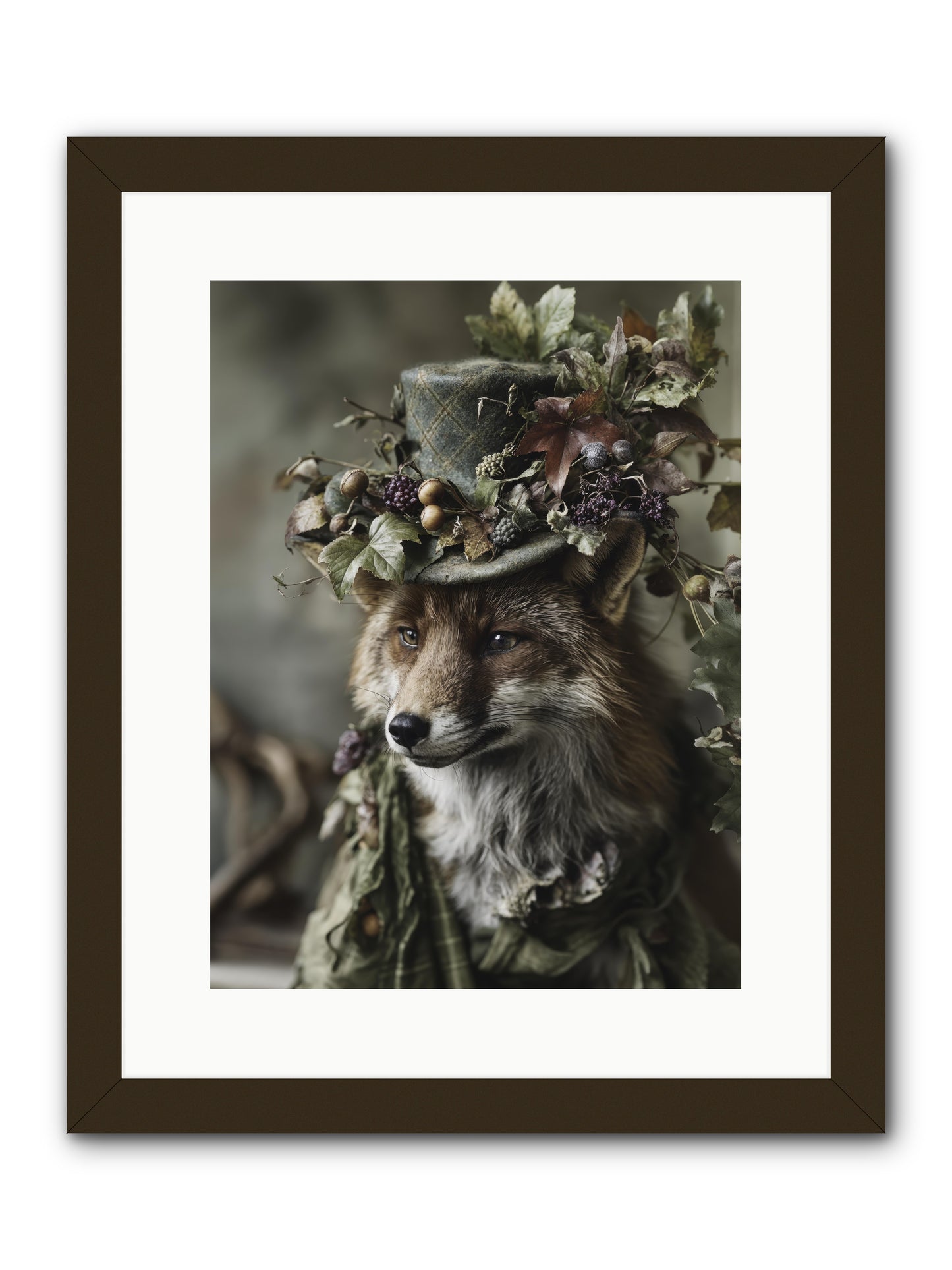 Majesty -- Framed Print - Black 12x16