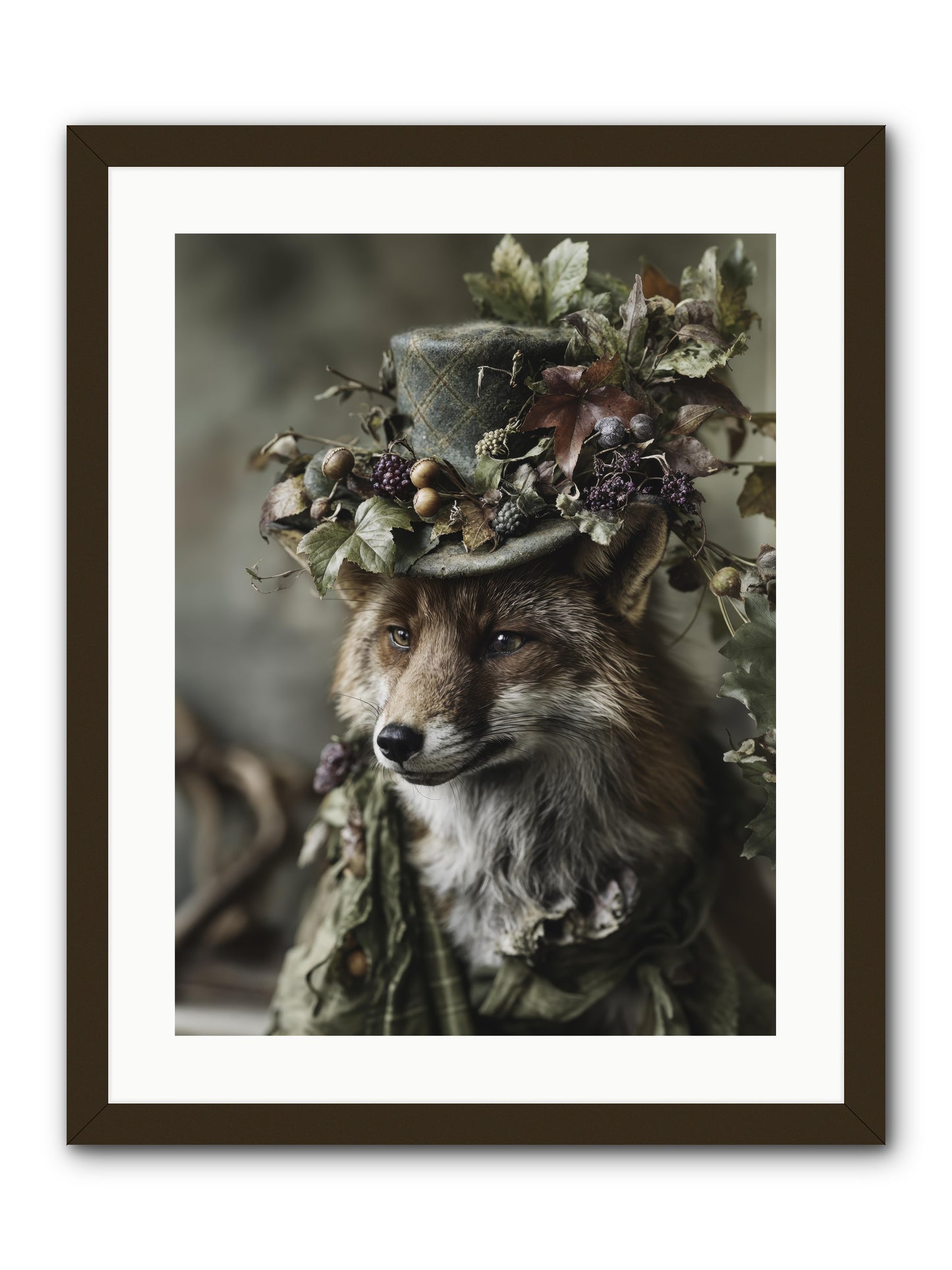 Majesty -- Framed Print - Black 18x24