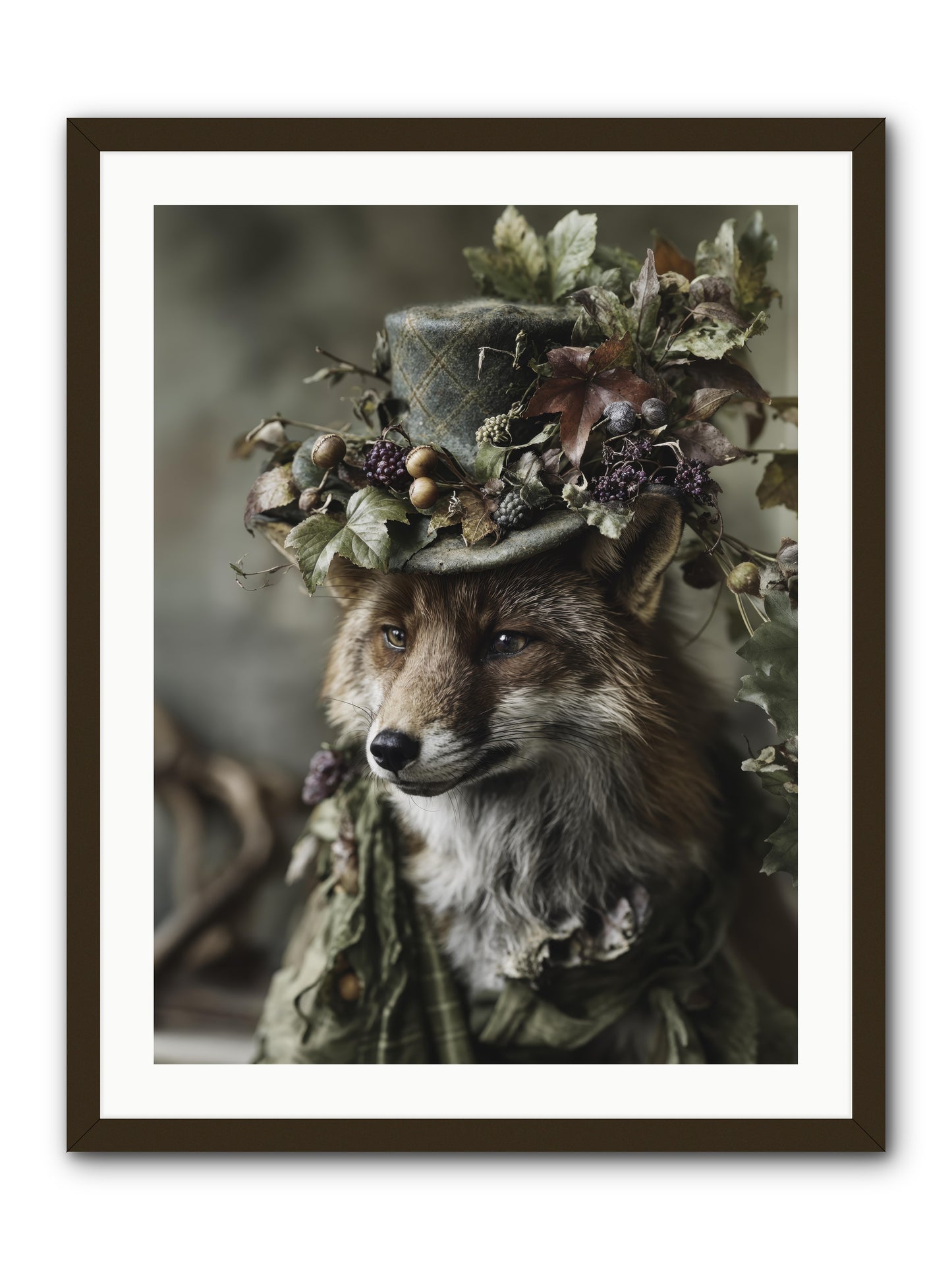 Majesty -- Framed Print - Black 24x32