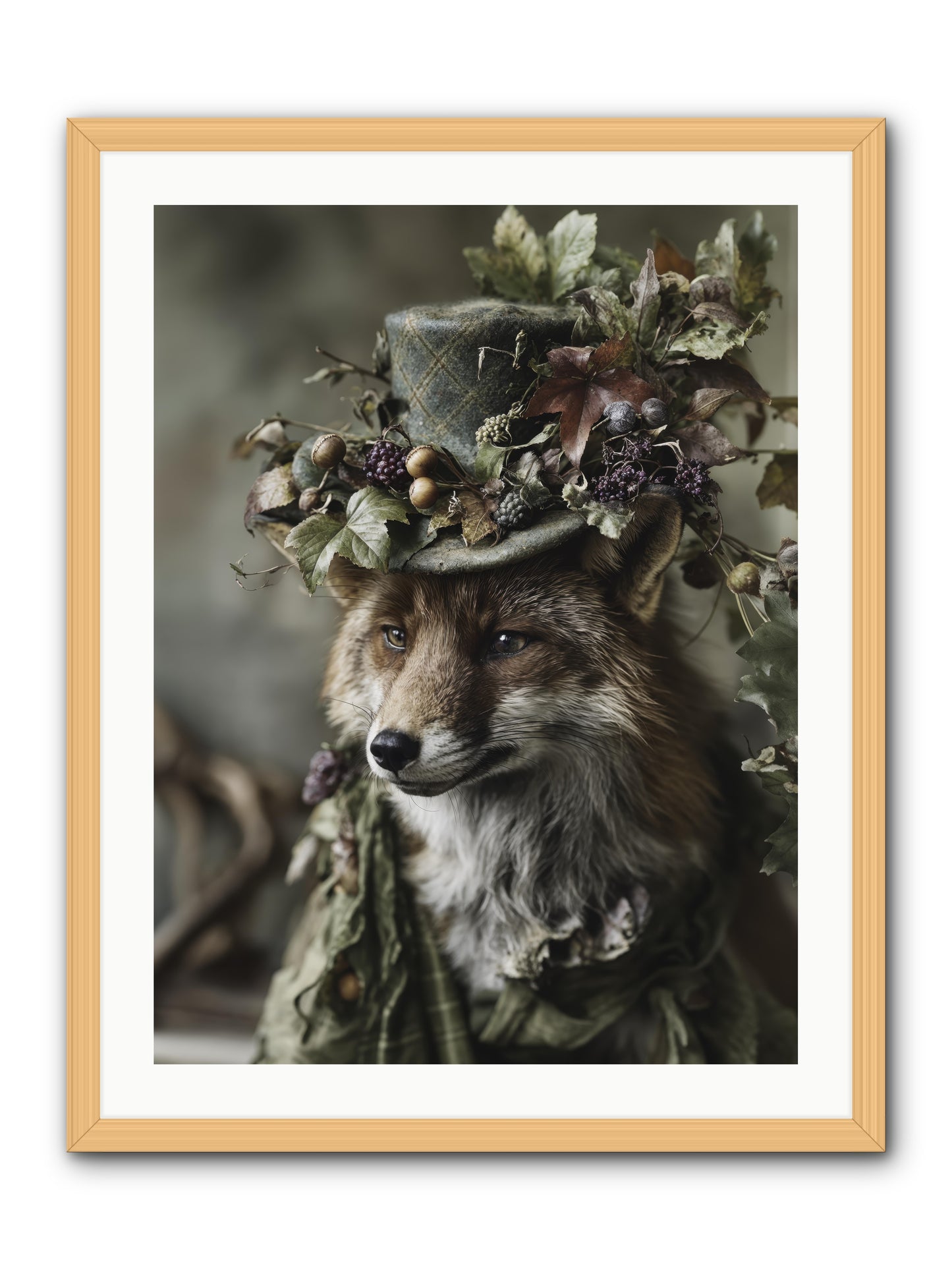 Majesty -- Framed Print - Natural 24x32