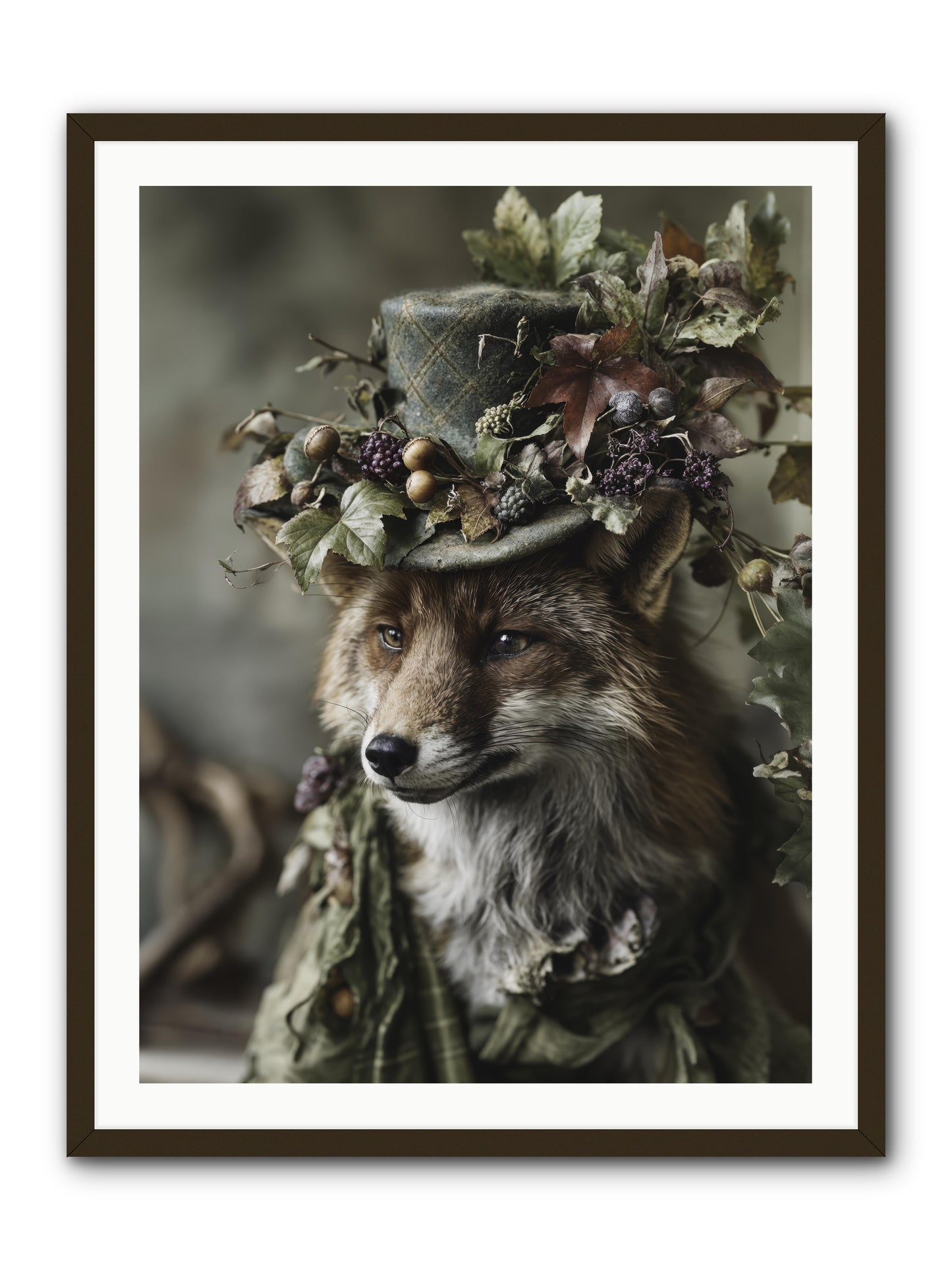 Majesty -- Framed Print - Black 30x40