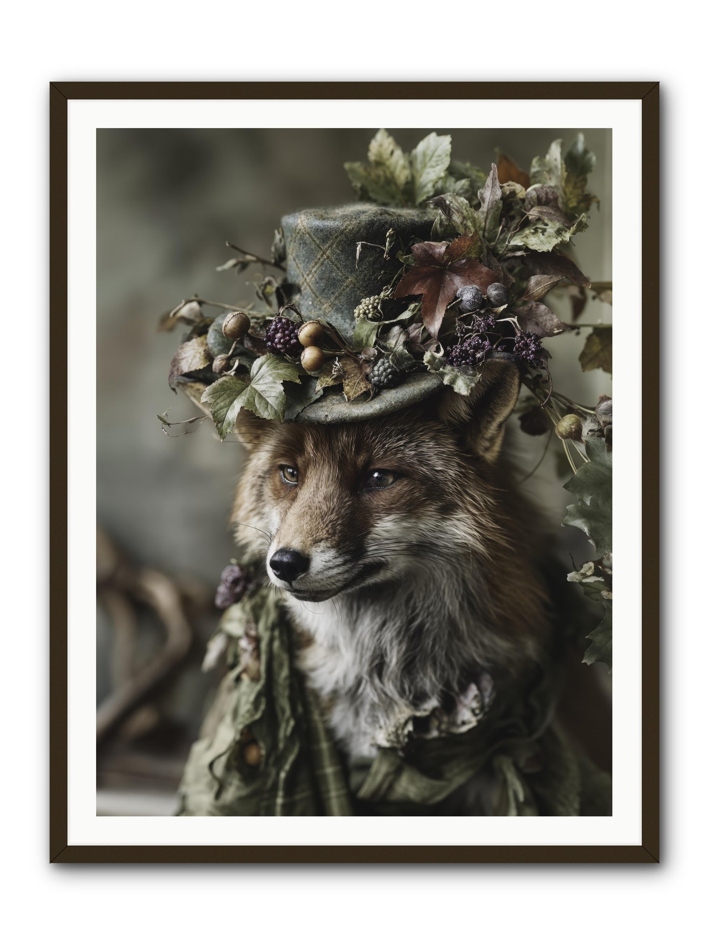 Majesty -- Framed Print - Black 36x48