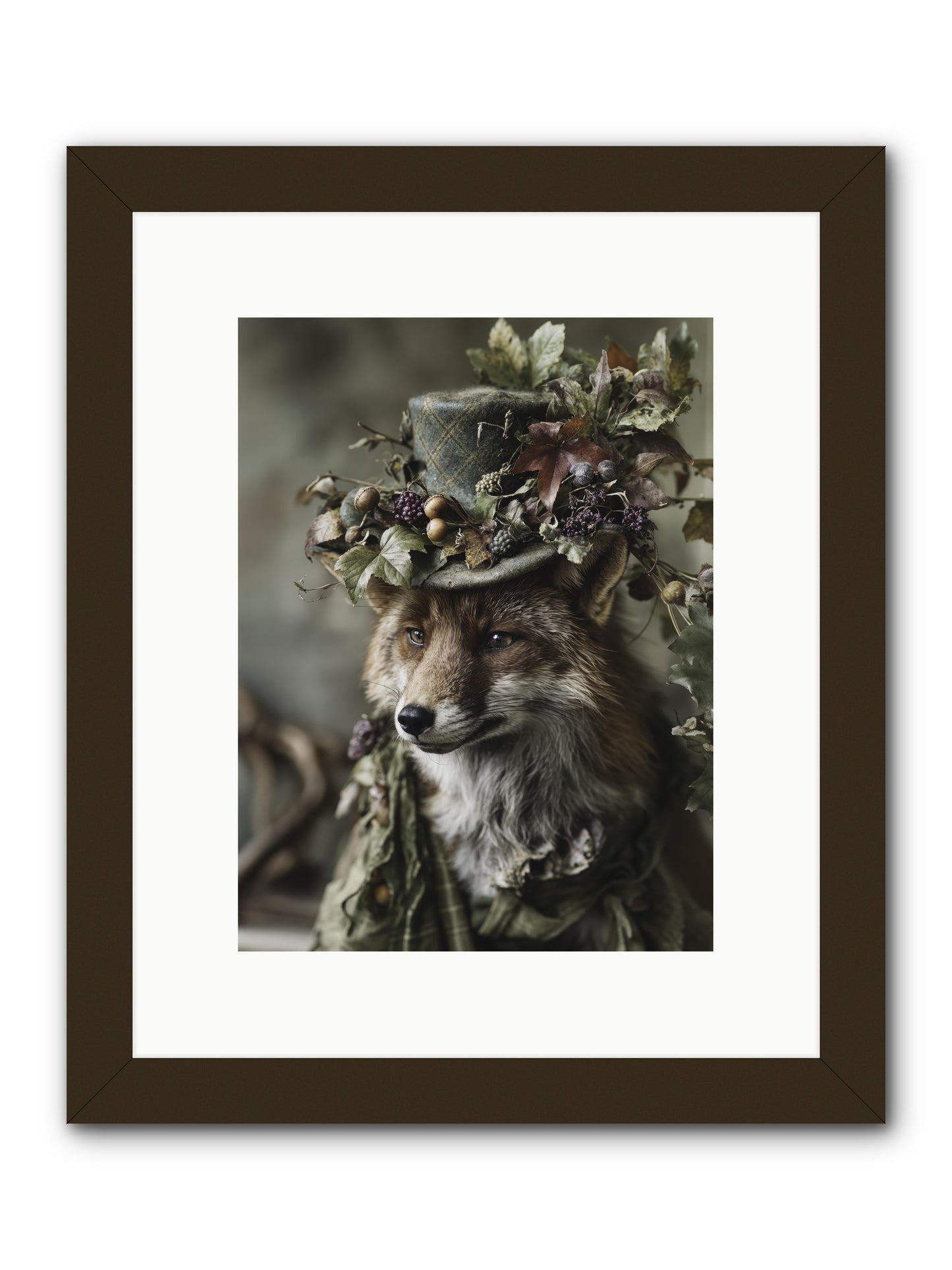 Majesty -- Framed Print - Black 9x12