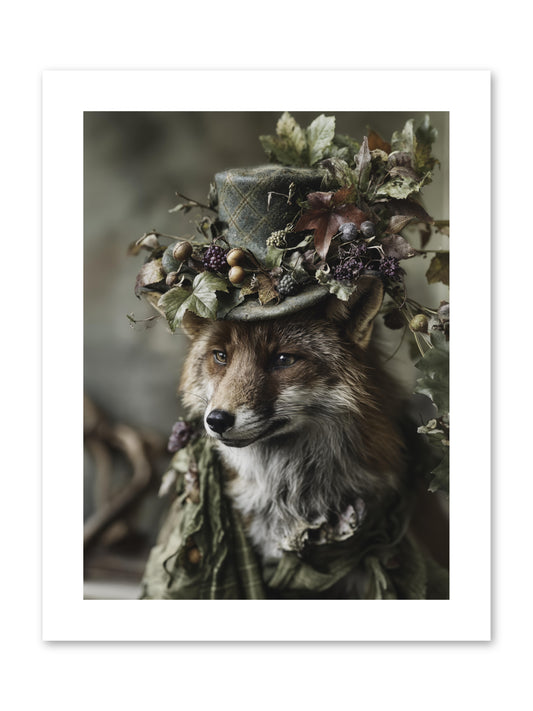 Majesty -- Paper Print 9x12