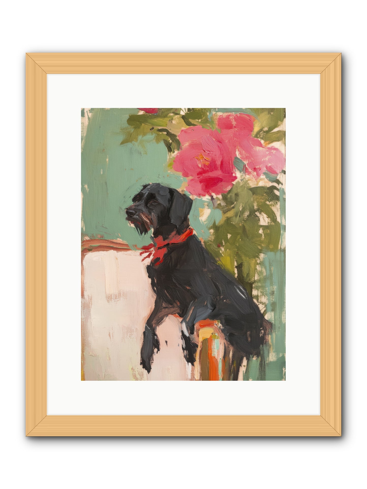 Major Pepper -- Framed Print - Natural 12x16