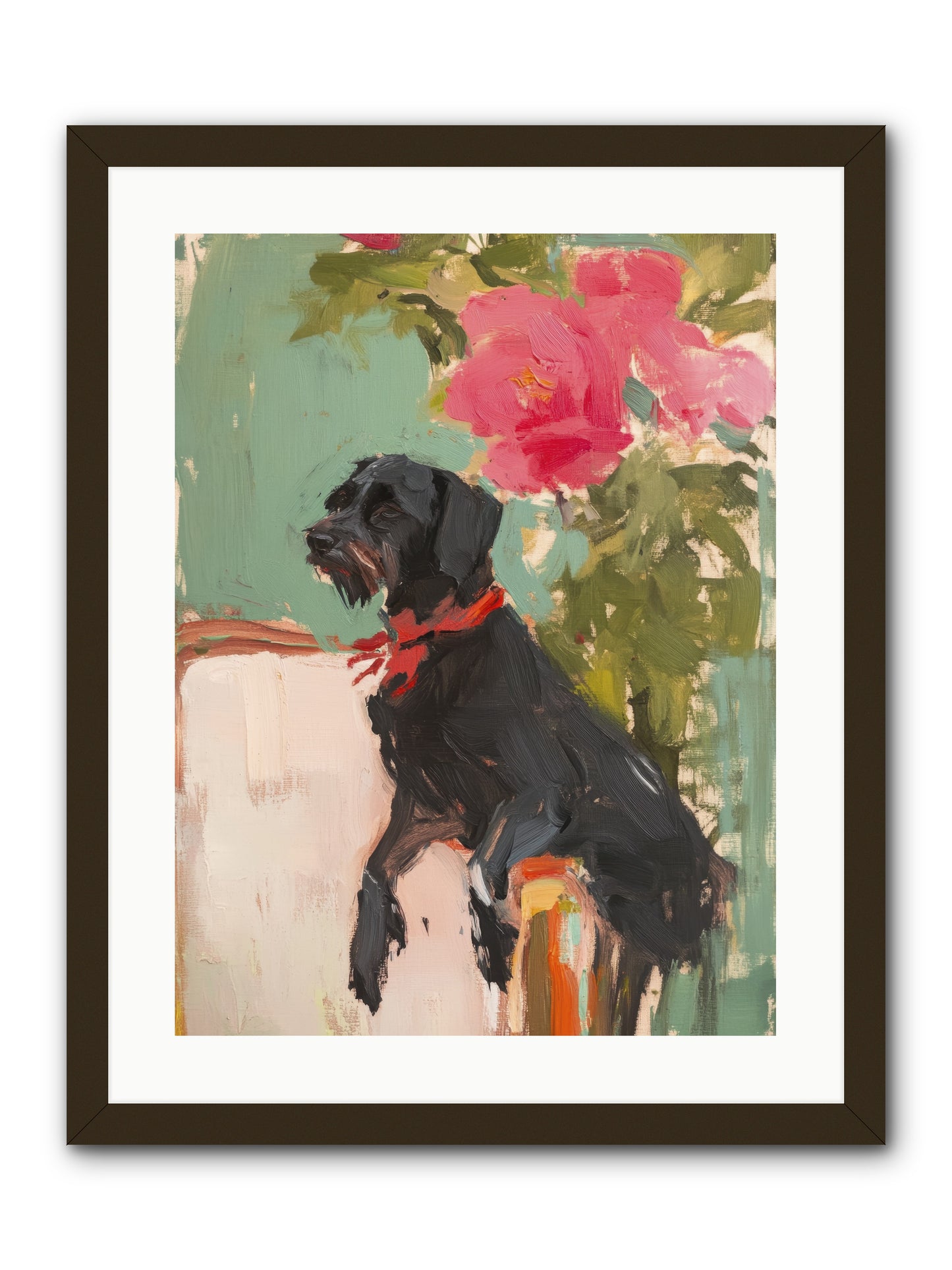 Major Pepper -- Framed Print - Black 18x24