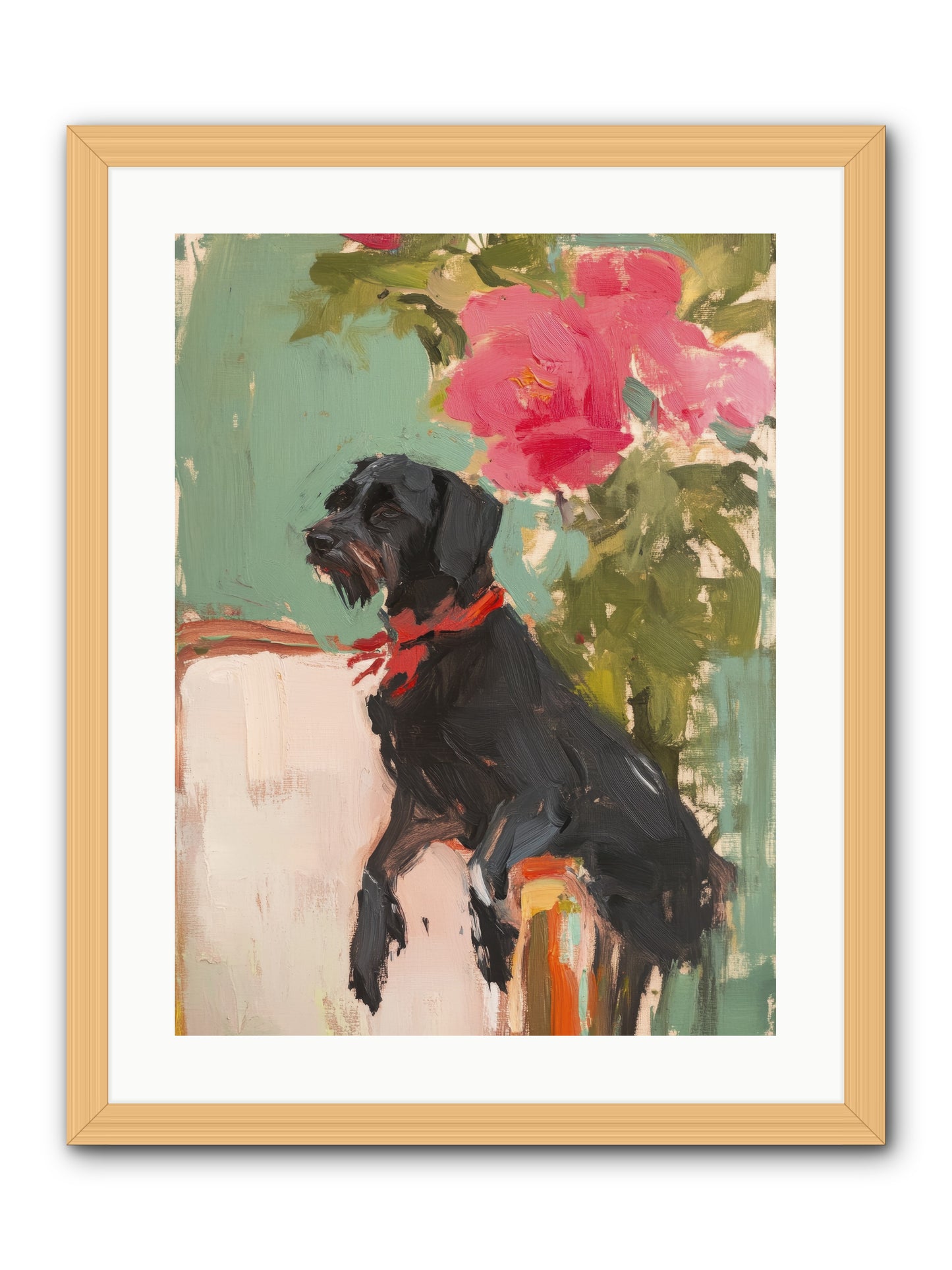 Major Pepper -- Framed Print - Natural 18x24