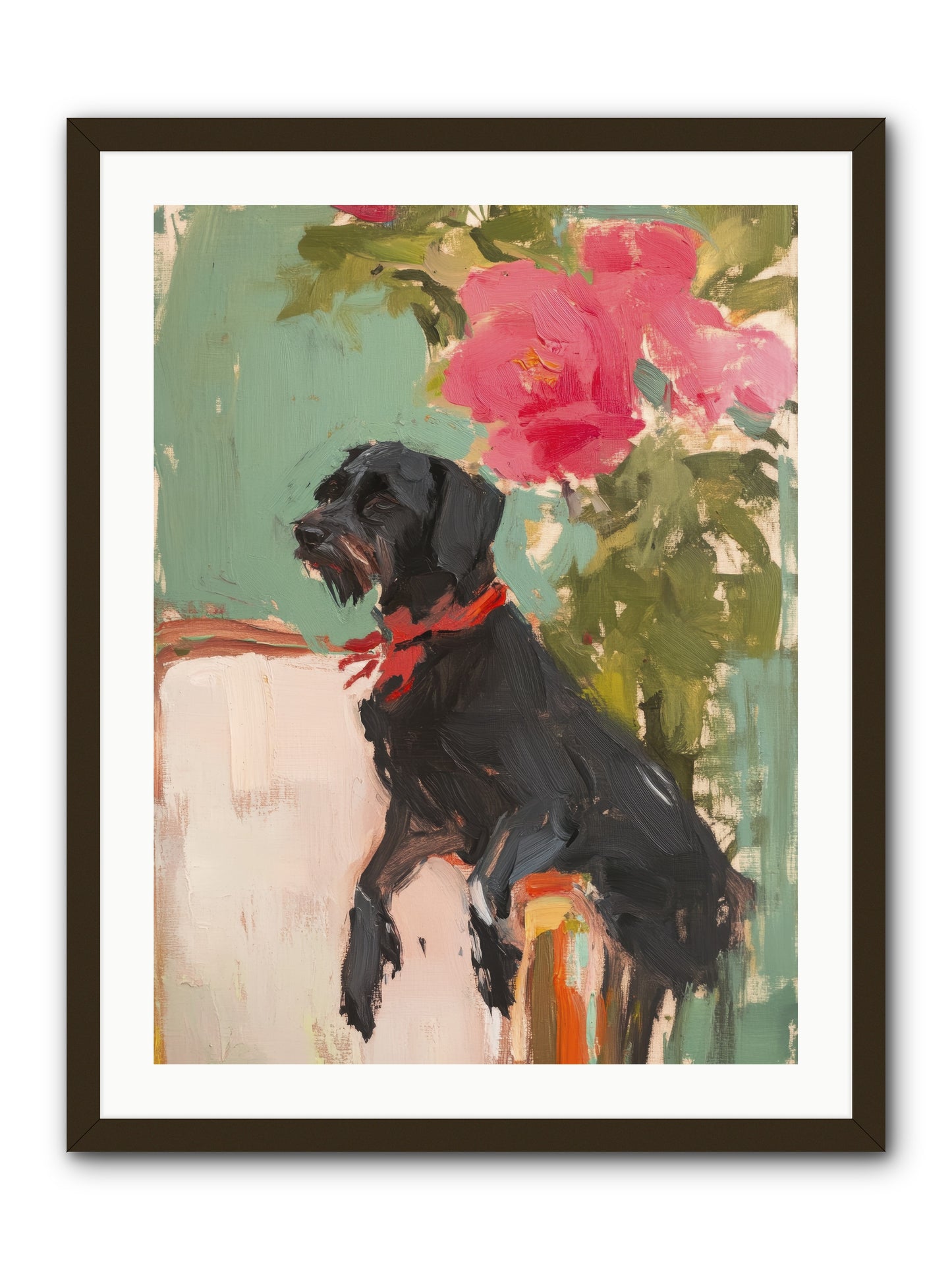Major Pepper -- Framed Print - Black 24x32