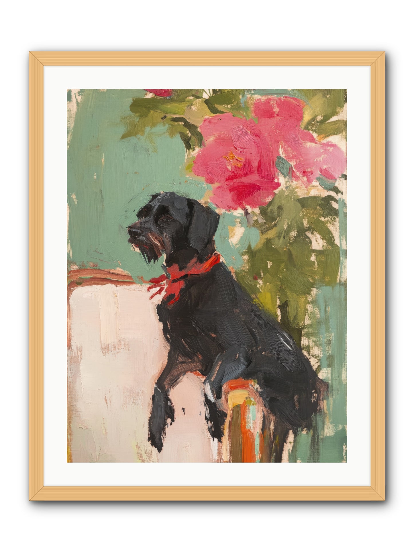 Major Pepper -- Framed Print - Natural 24x32