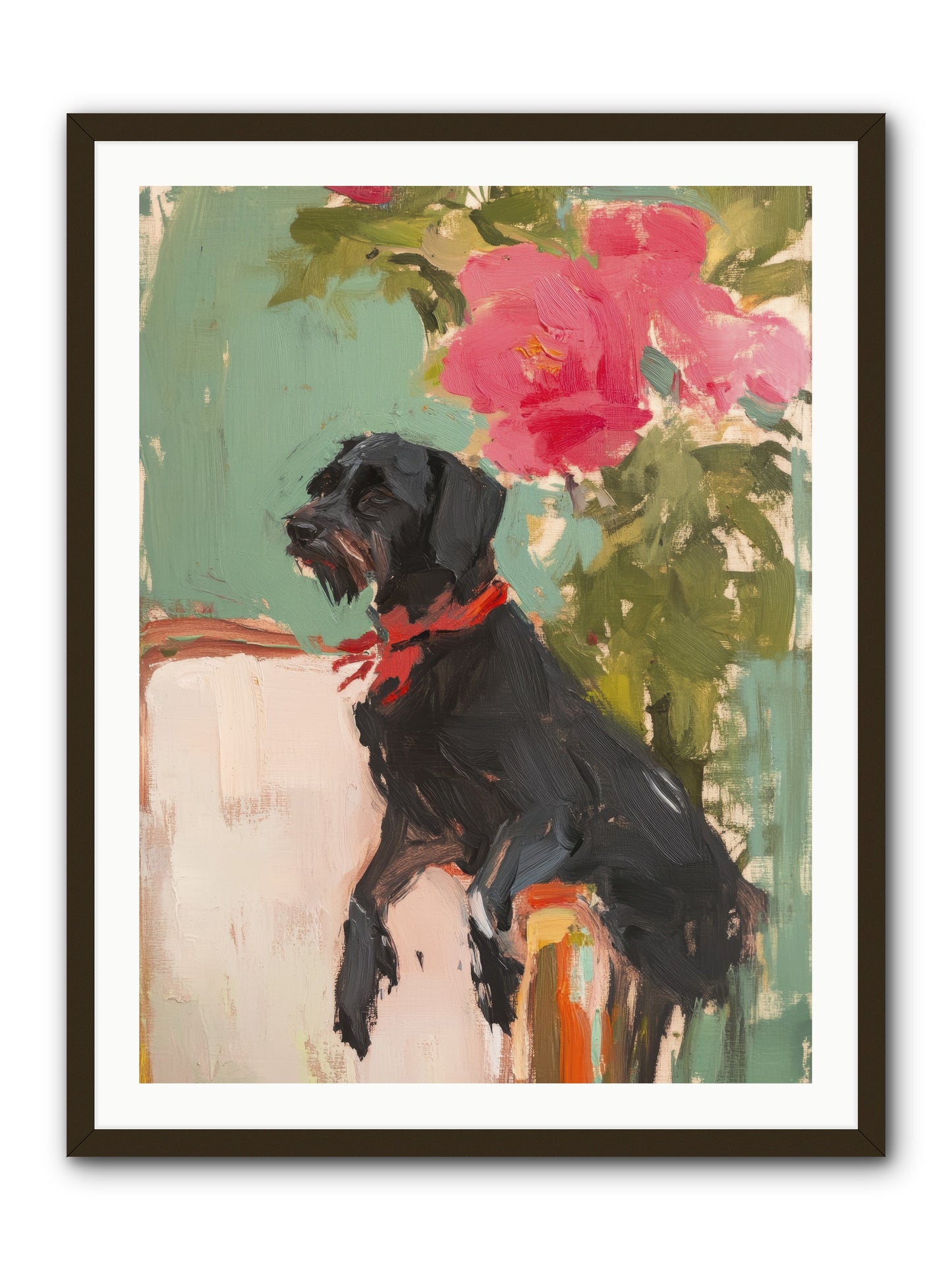 Major Pepper -- Framed Print - Black 30x40