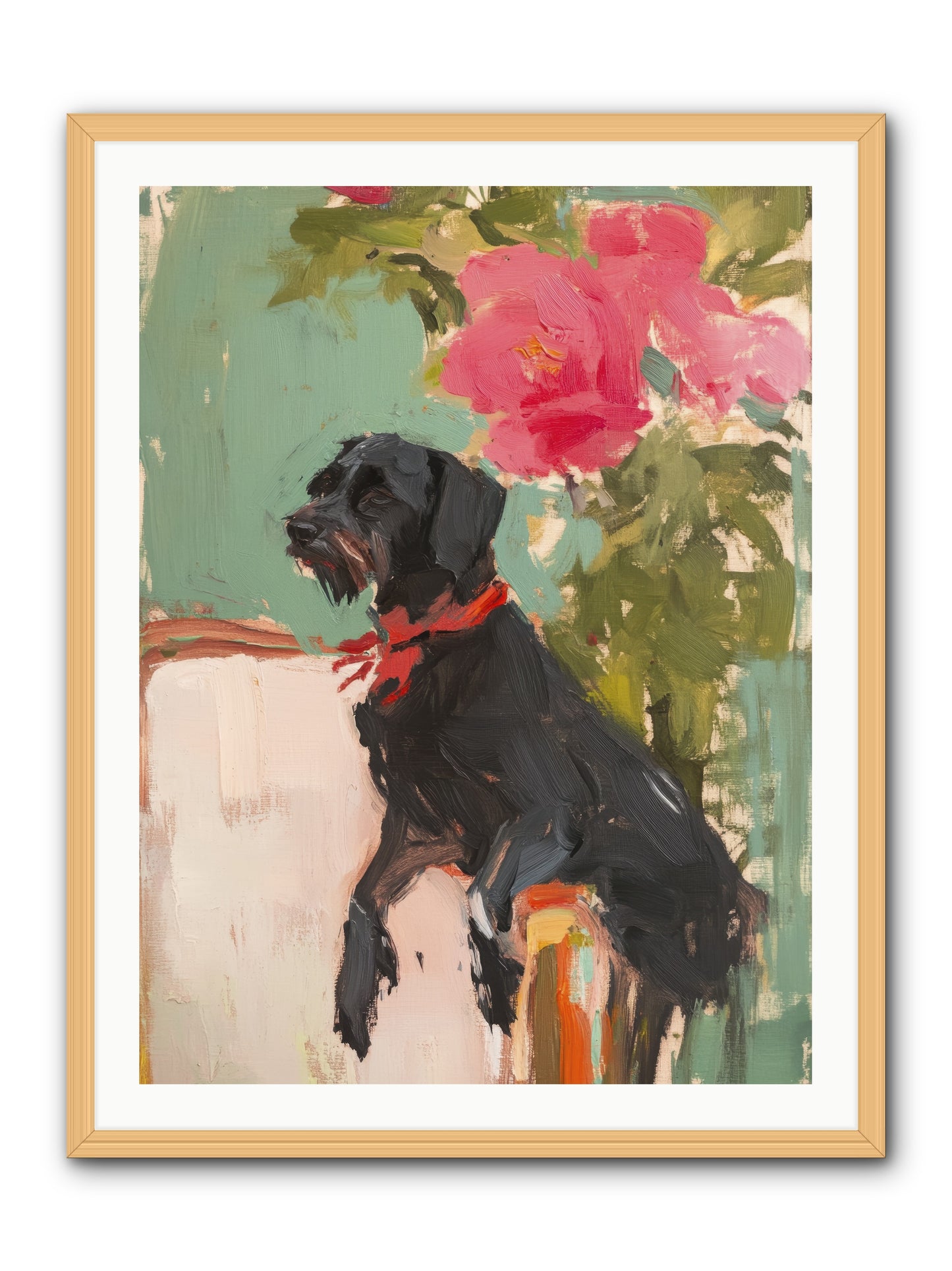 Major Pepper -- Framed Print - Natural 30x40