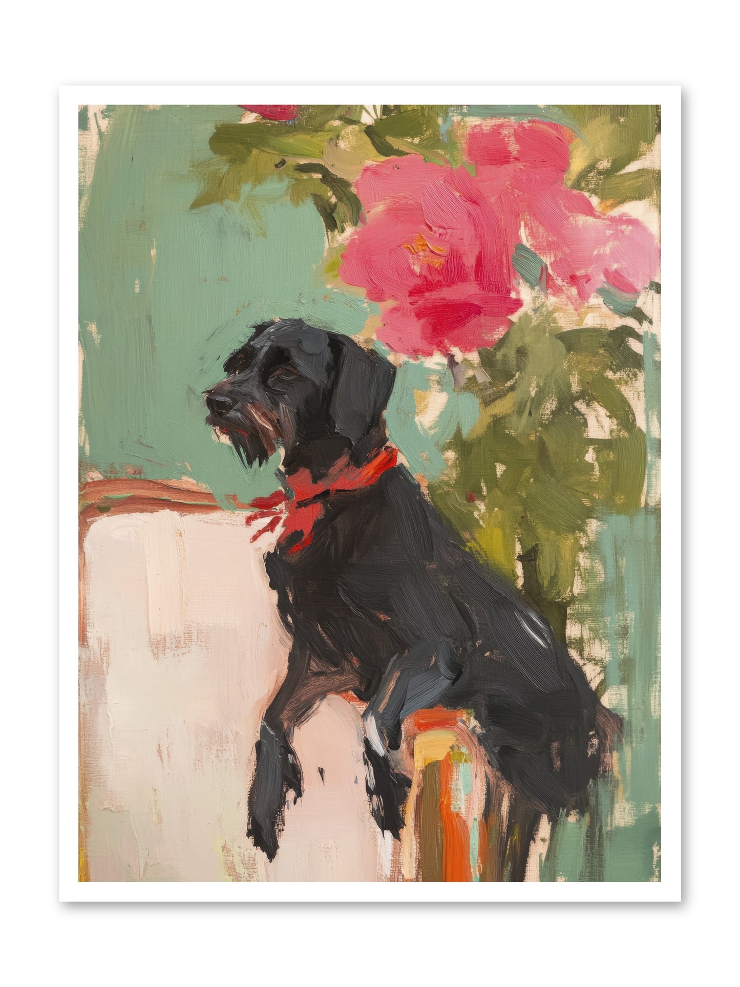 Major Pepper -- Loose Canvas Print 30x40