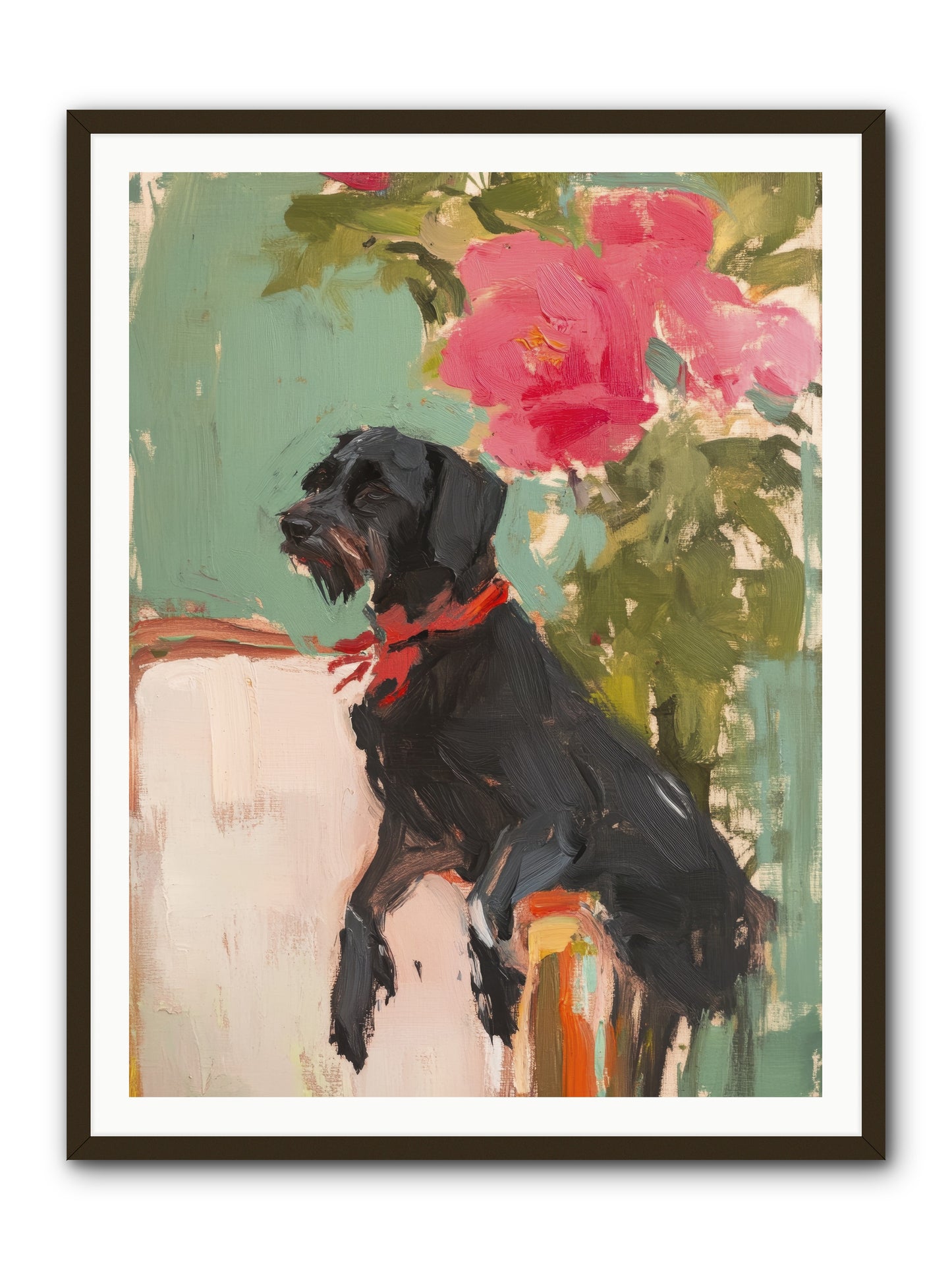 Major Pepper -- Framed Print - Black 36x48