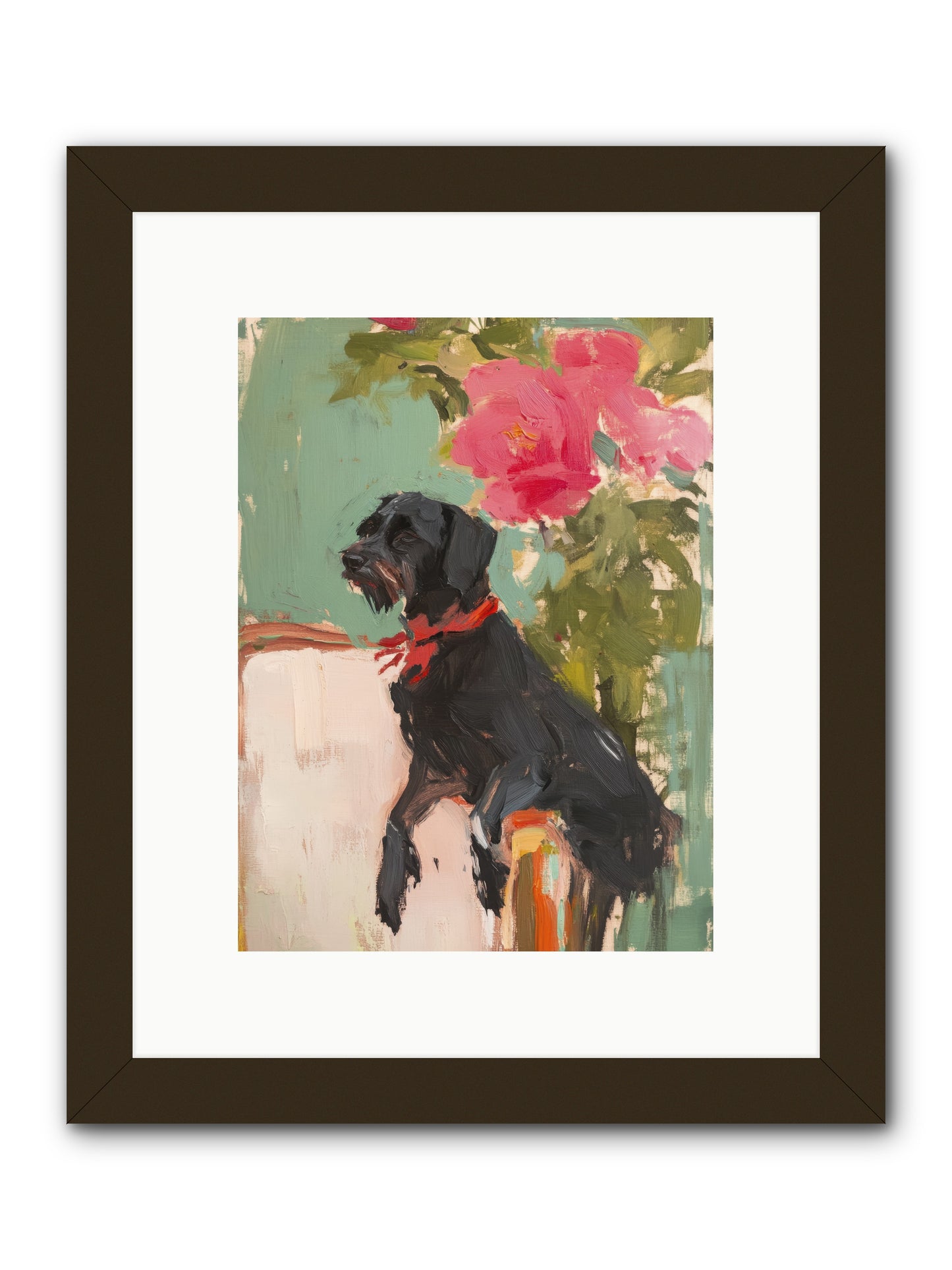 Major Pepper -- Framed Print - Black 9x12