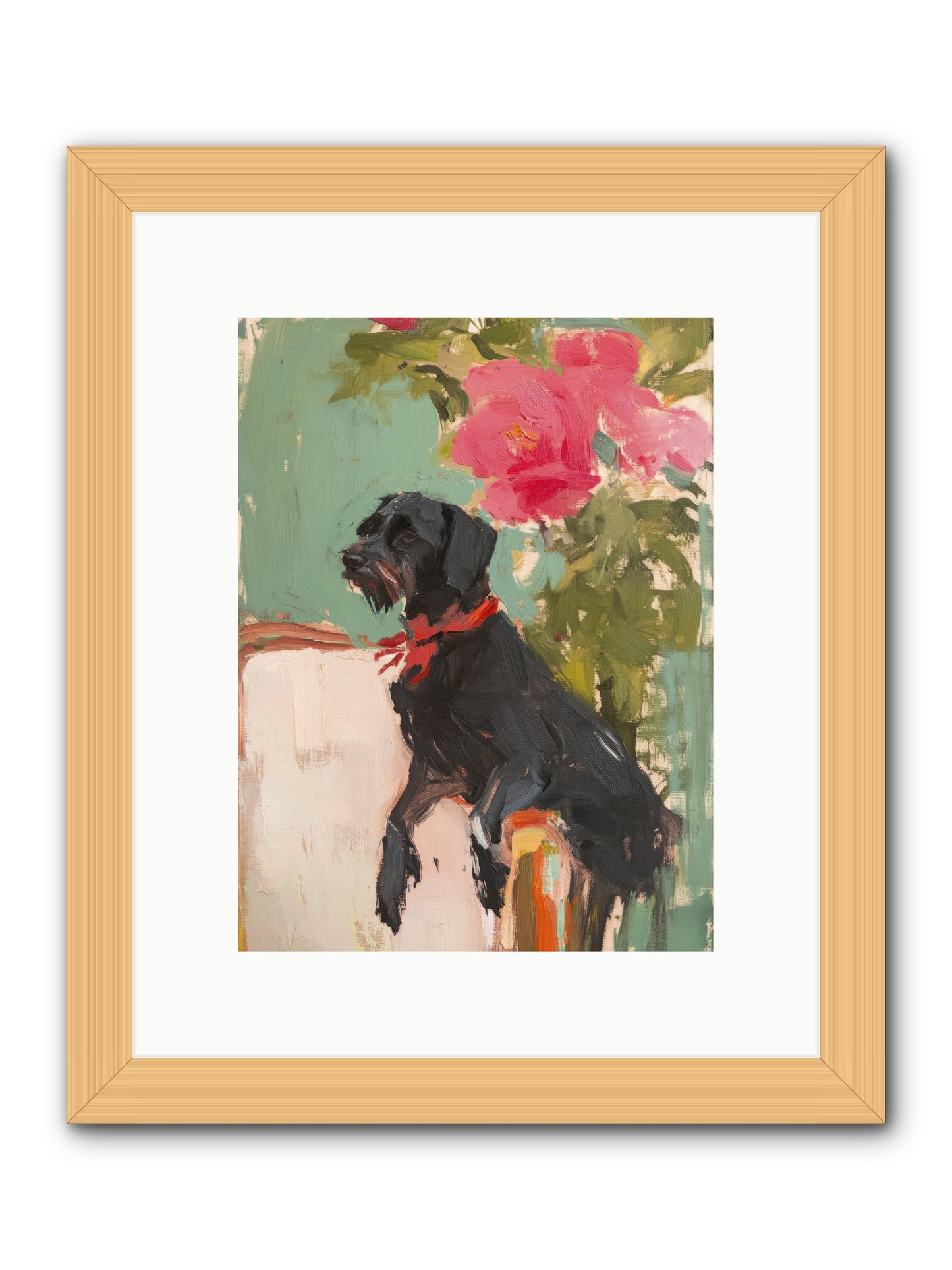 Major Pepper -- Framed Print - Natural 9x12
