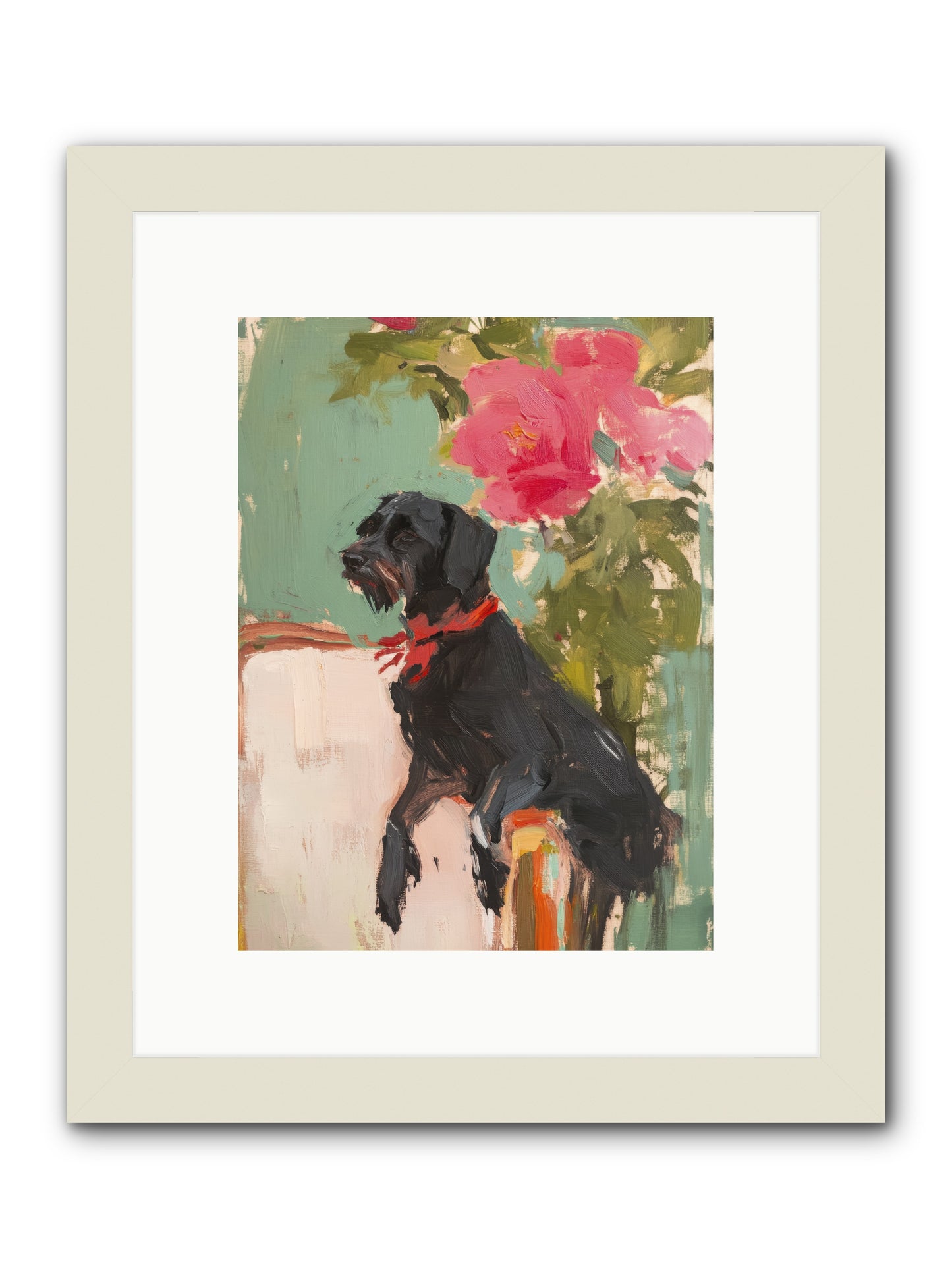 Major Pepper -- Framed Print - White 9x12